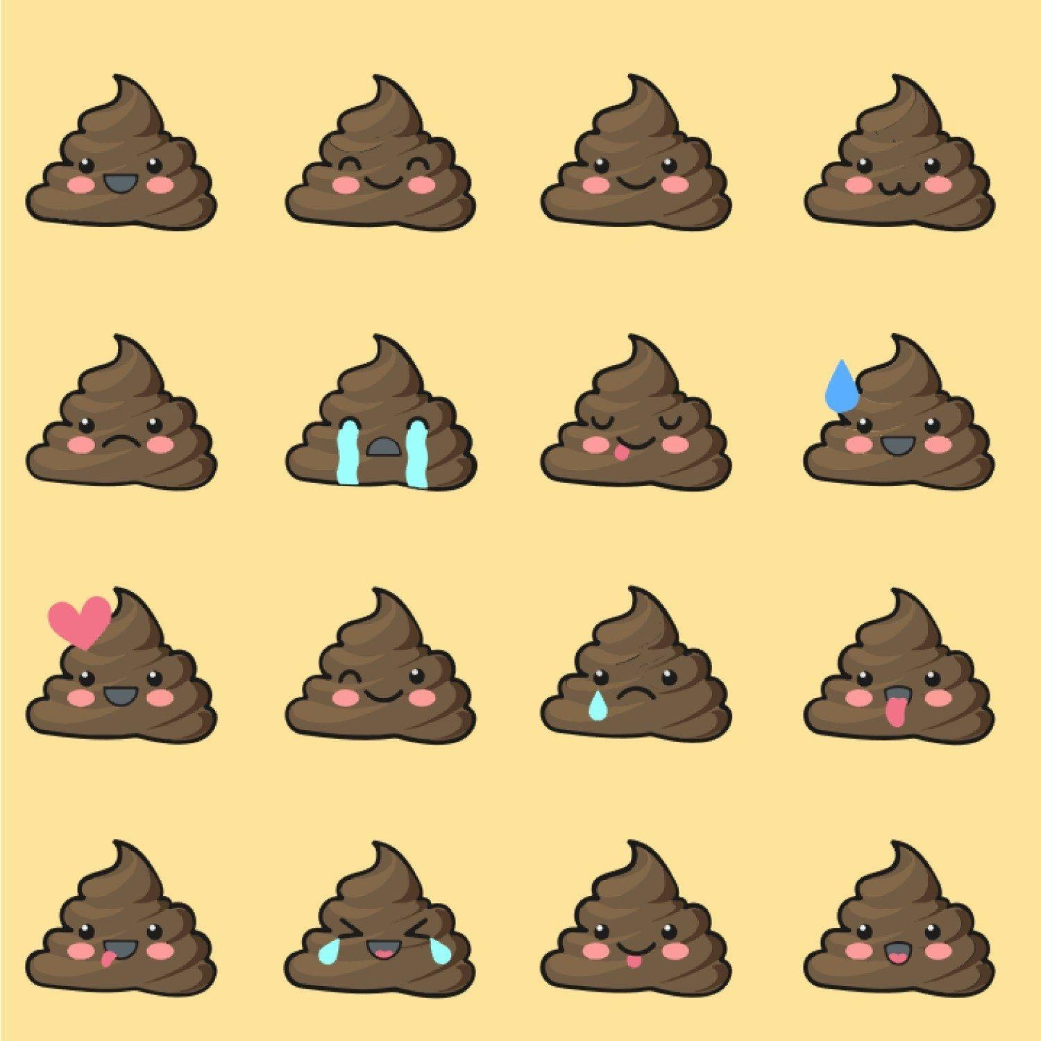 1500x1500 RNK Shops Poop Emoji Wallpaper & Surface Covering Water, Phone