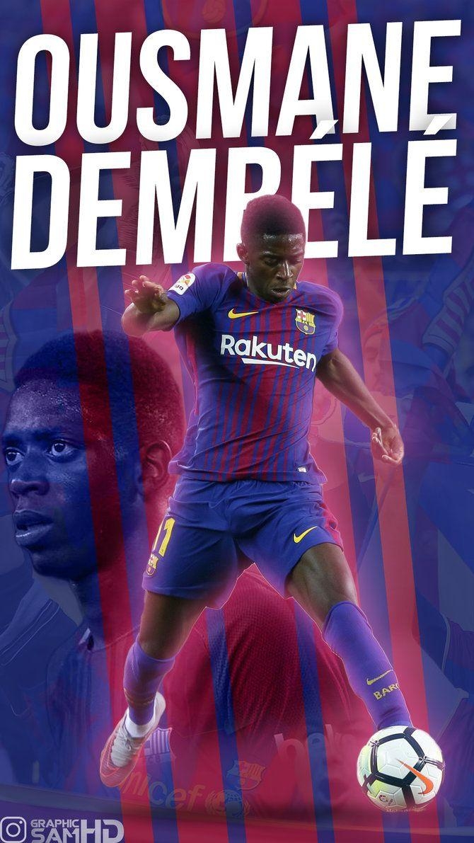 670x1200 Ousmane Dembele Phone Wallpaper 2017 2018, Phone