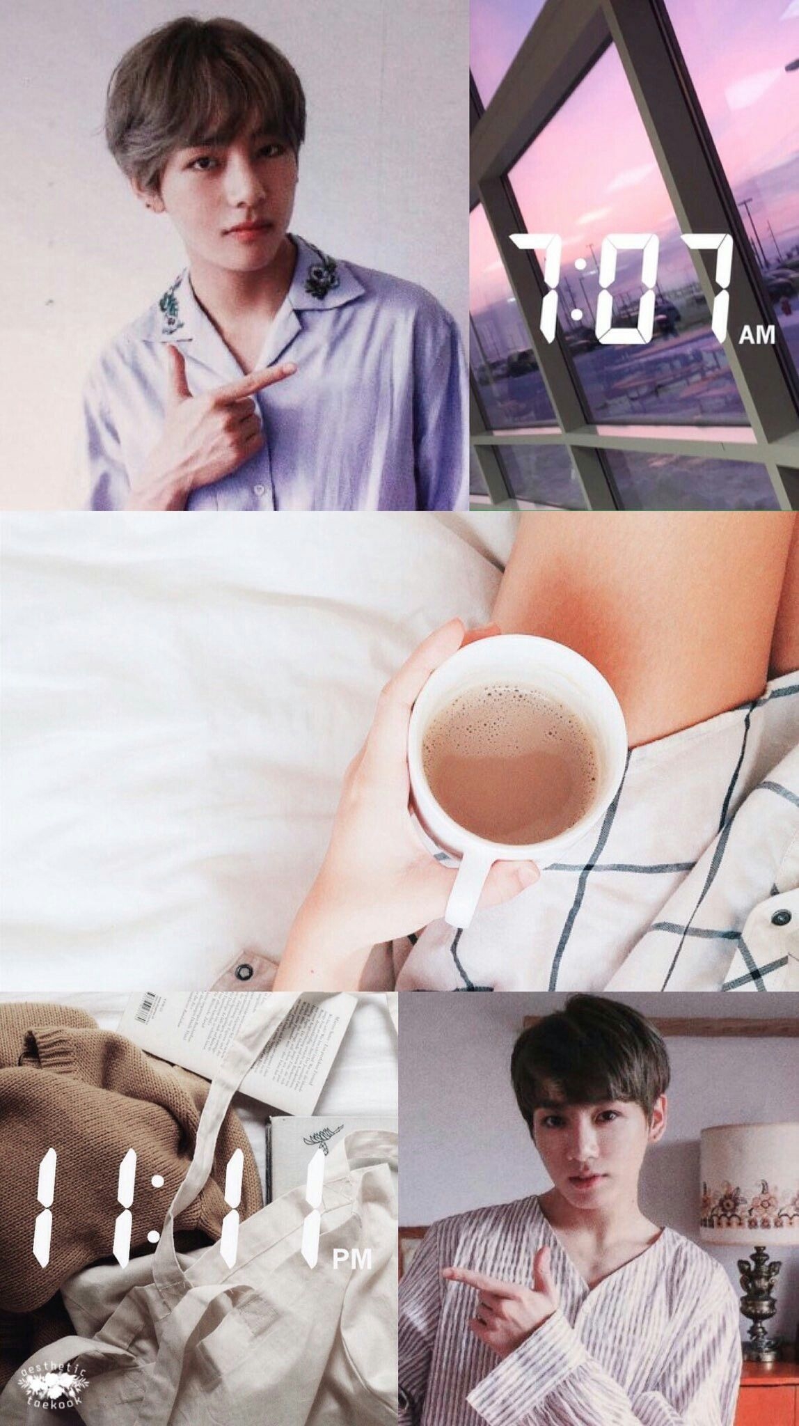 1150x2050 → Aesthetic Lockscreen Wallpaper ◎Asthetic Taekook, Phone