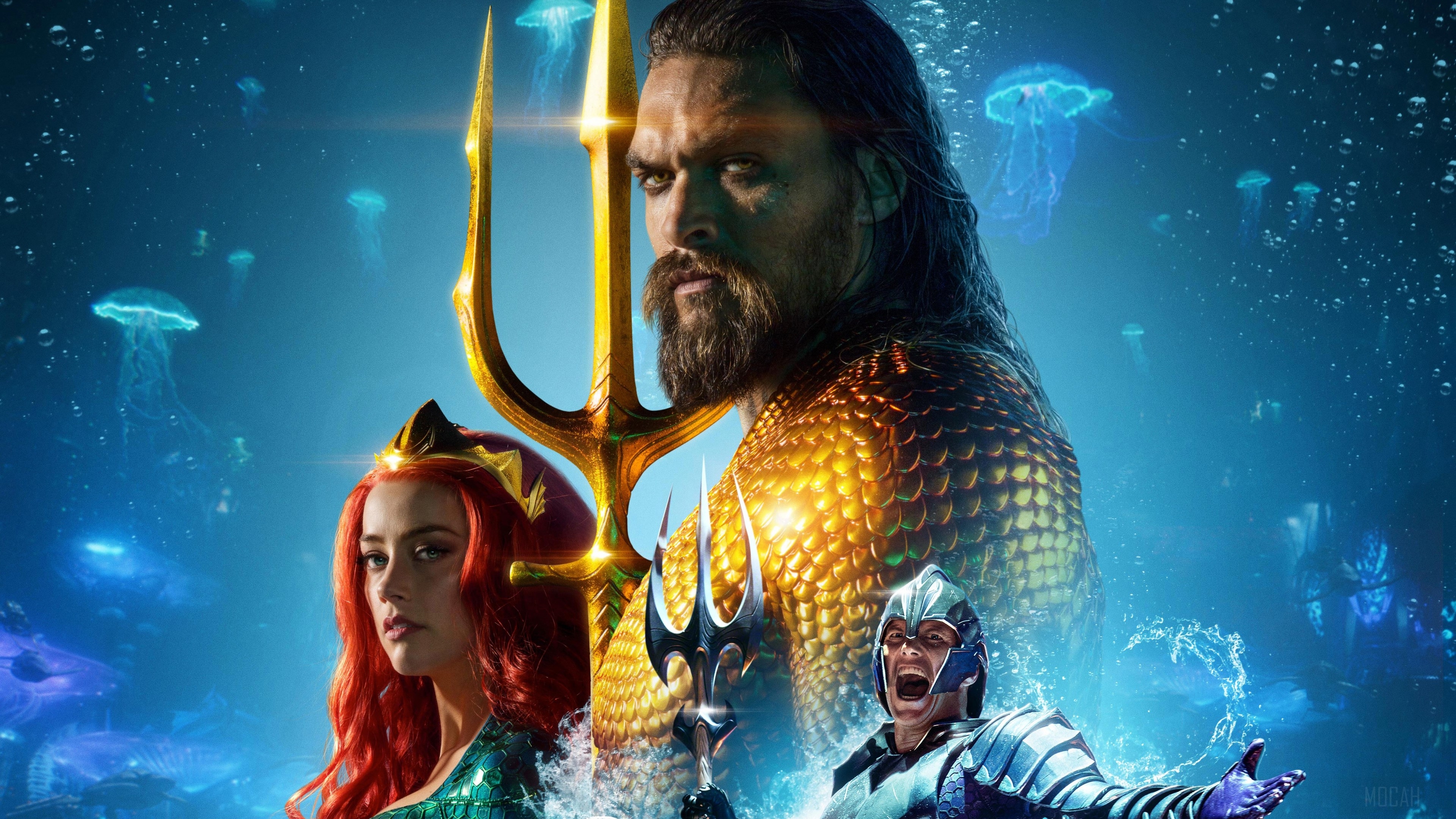 3840x2160 Aquaman International Poster 4k Gallery HD Wallpaper, Desktop