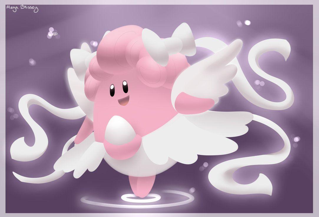 1090x740 Mega Blissey, Desktop