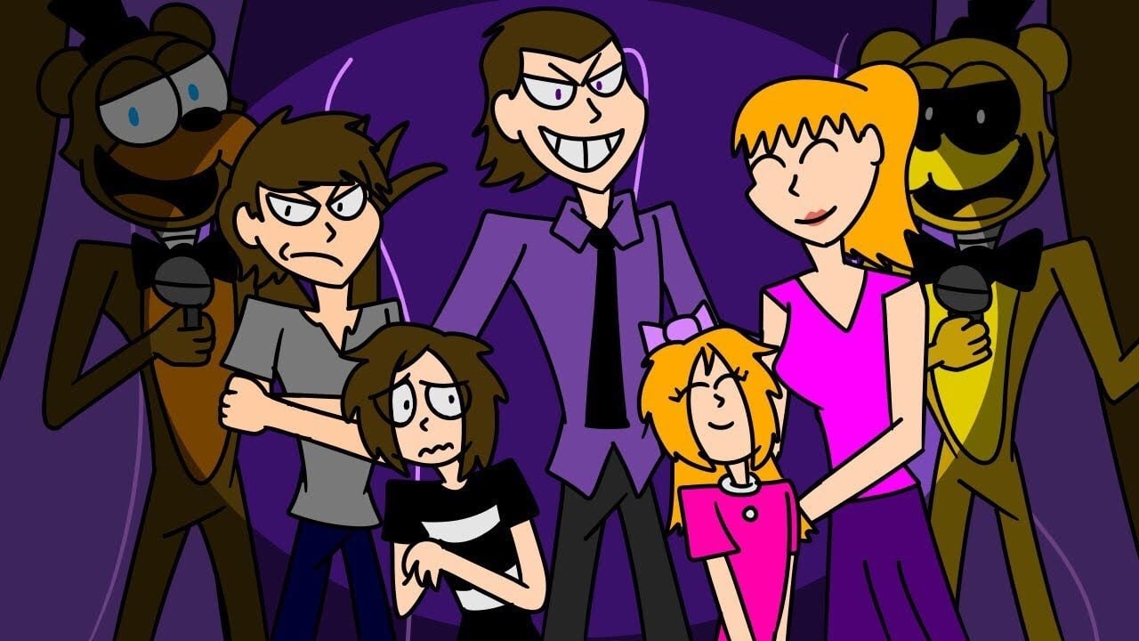 1280x720 The Afton Family (Five Nights at Freddy's Speedpaint), Desktop