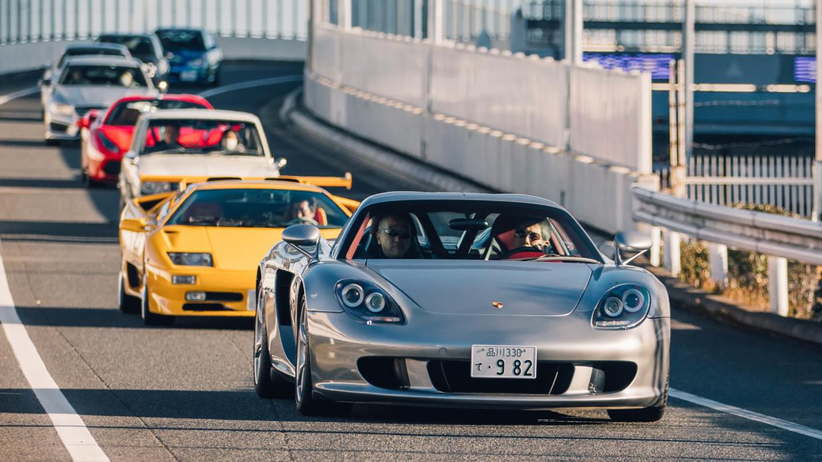 1200x680 Gallery: A typical car meet at Yokohama's Daikoku parking area, Desktop