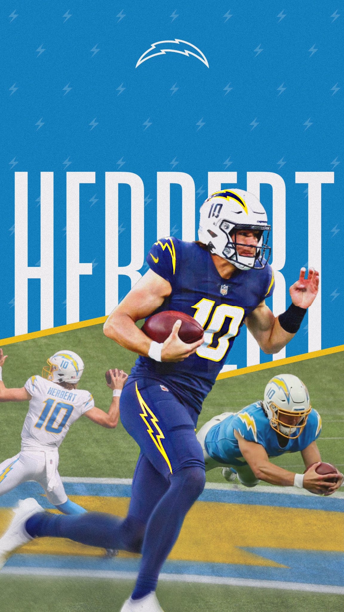 1160x2050 Dorian ⚡️ Herbert wallpaper #BoltUp #PepsiROY + Justin Herbert #WPMOYChallenge + Rochell, Phone