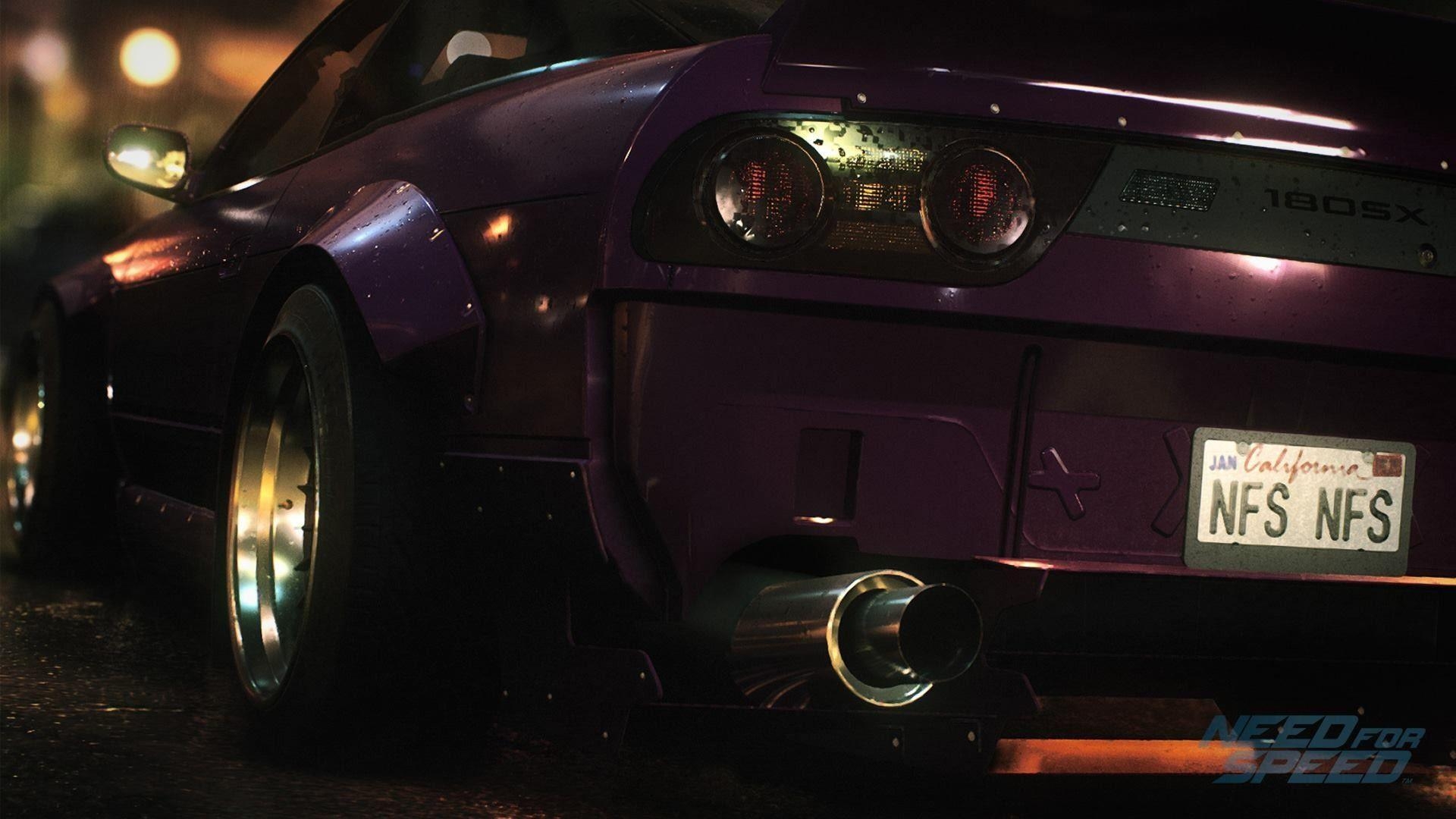 1920x1080 Need For Speed, Video Games, Nissan, Nissan 180SX, Rocket Bunny, Desktop