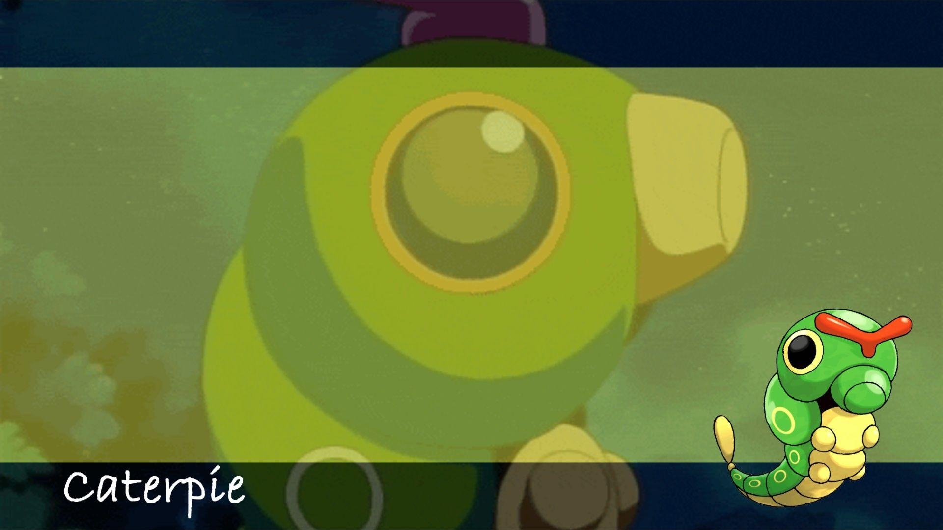 1920x1080 Caterpie Wallpaper, Desktop