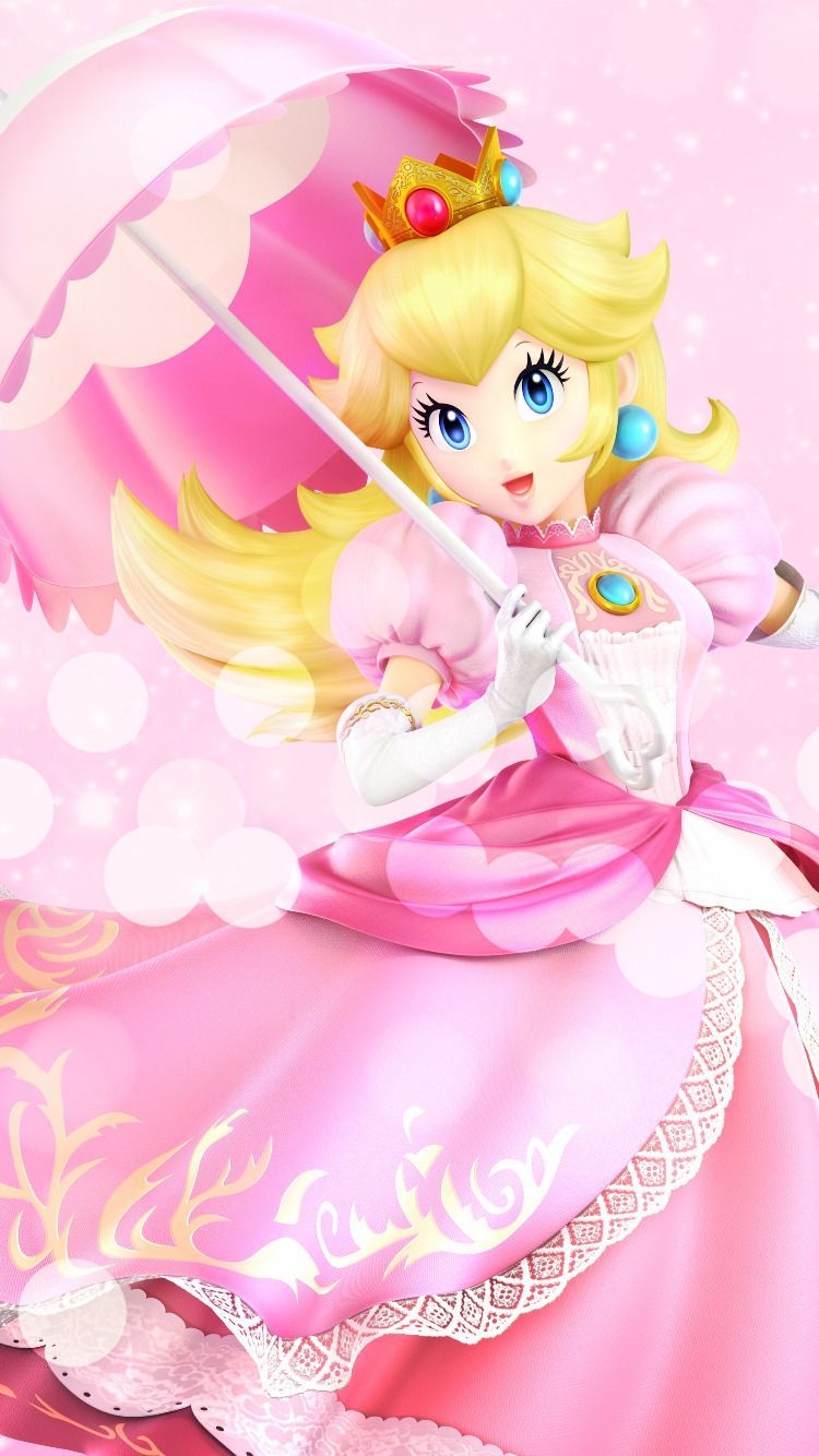 750x1340 Cute Princess Peach Wallpaper Free Cute Princess Peach Background, Phone