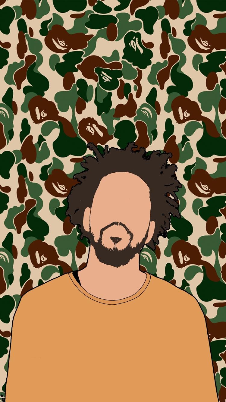 750x1340 Bape Camo Wallpaper iPhone 6, Phone