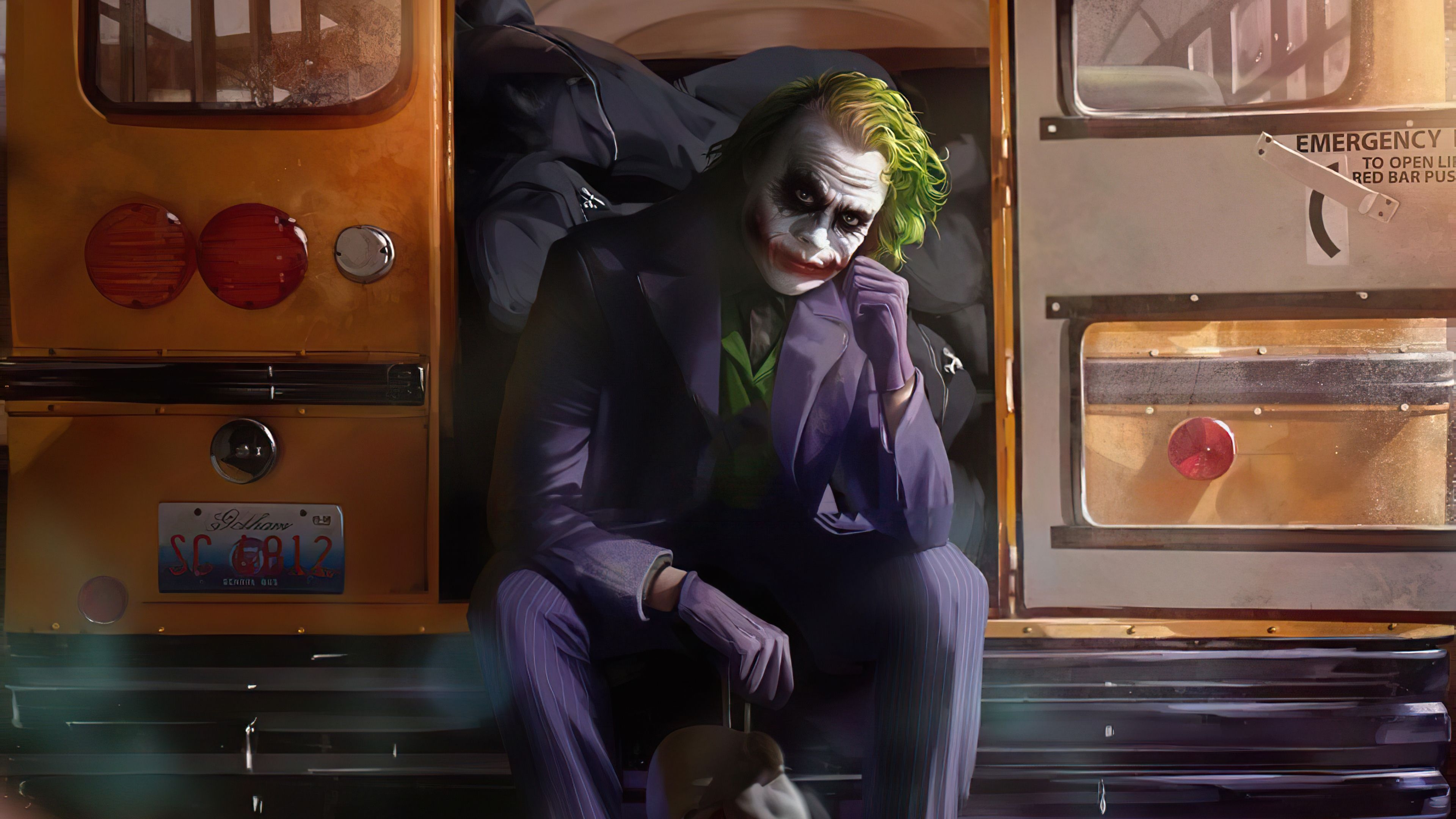 3840x2160 Joker 4K wallpaper for your desktop or mobile screen free and easy to download, Desktop