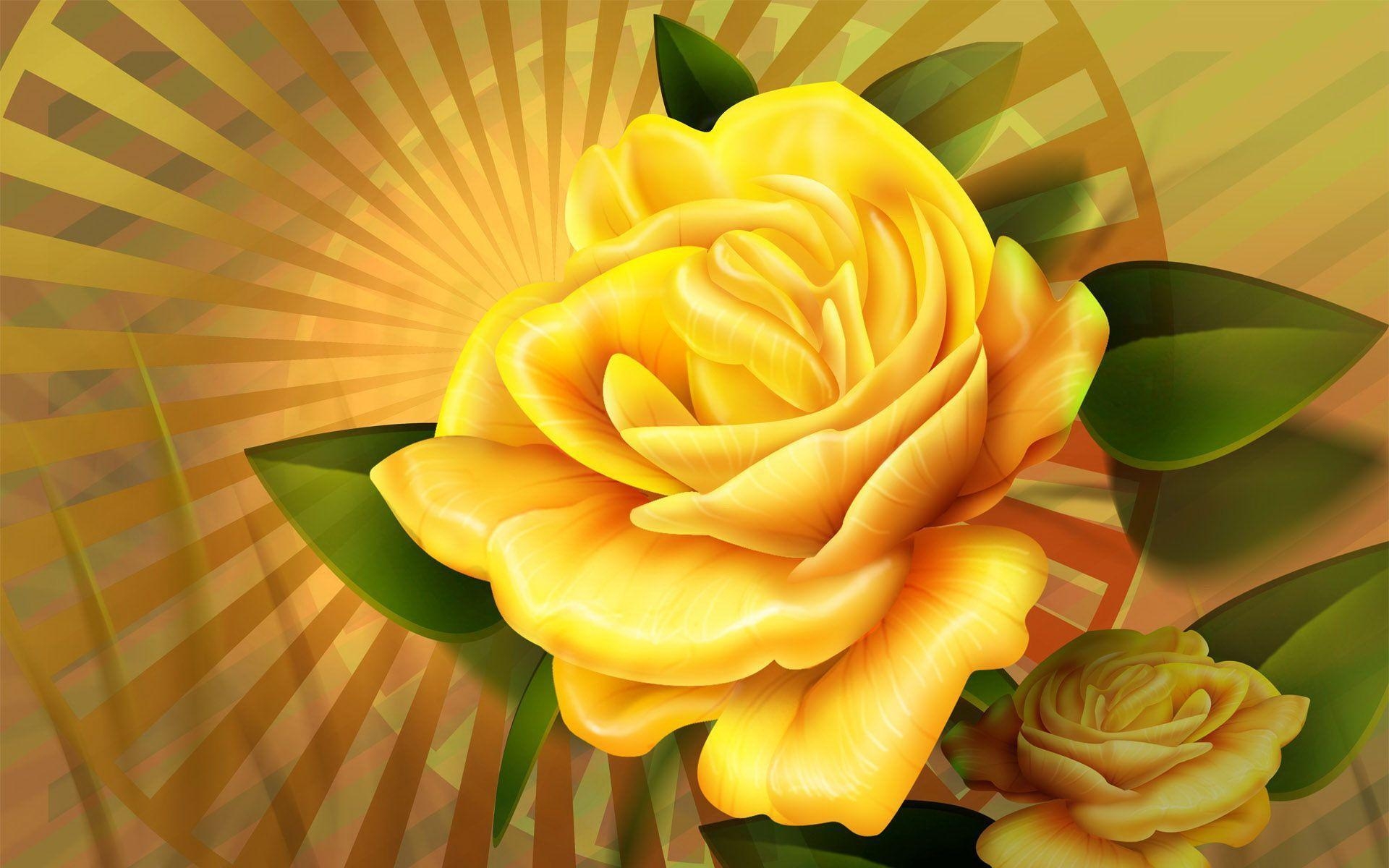 1920x1200 Yellow Rose Desktop Wallpaper Wallpaper Inn, Desktop