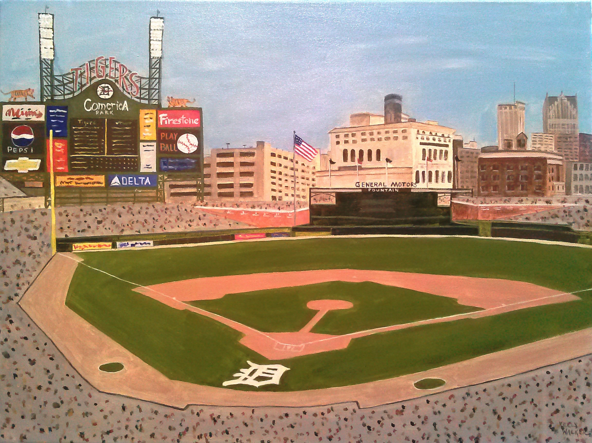 2310x1730 Detroit Tigers' Comerica Park. A Place for Learning, Desktop