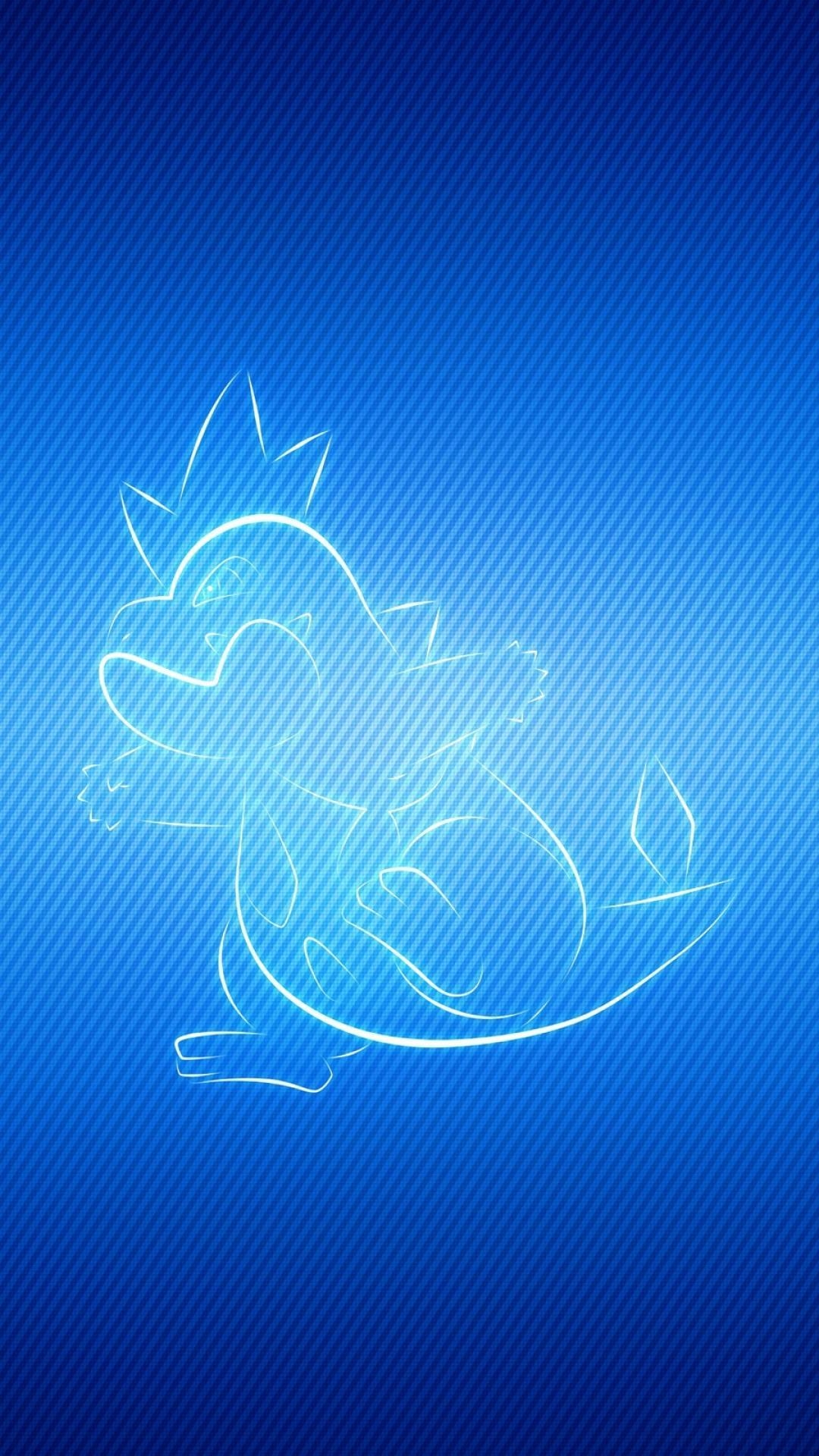 1080x1920 Pokemon video games multicolor manga croconaw wallpaper, Phone