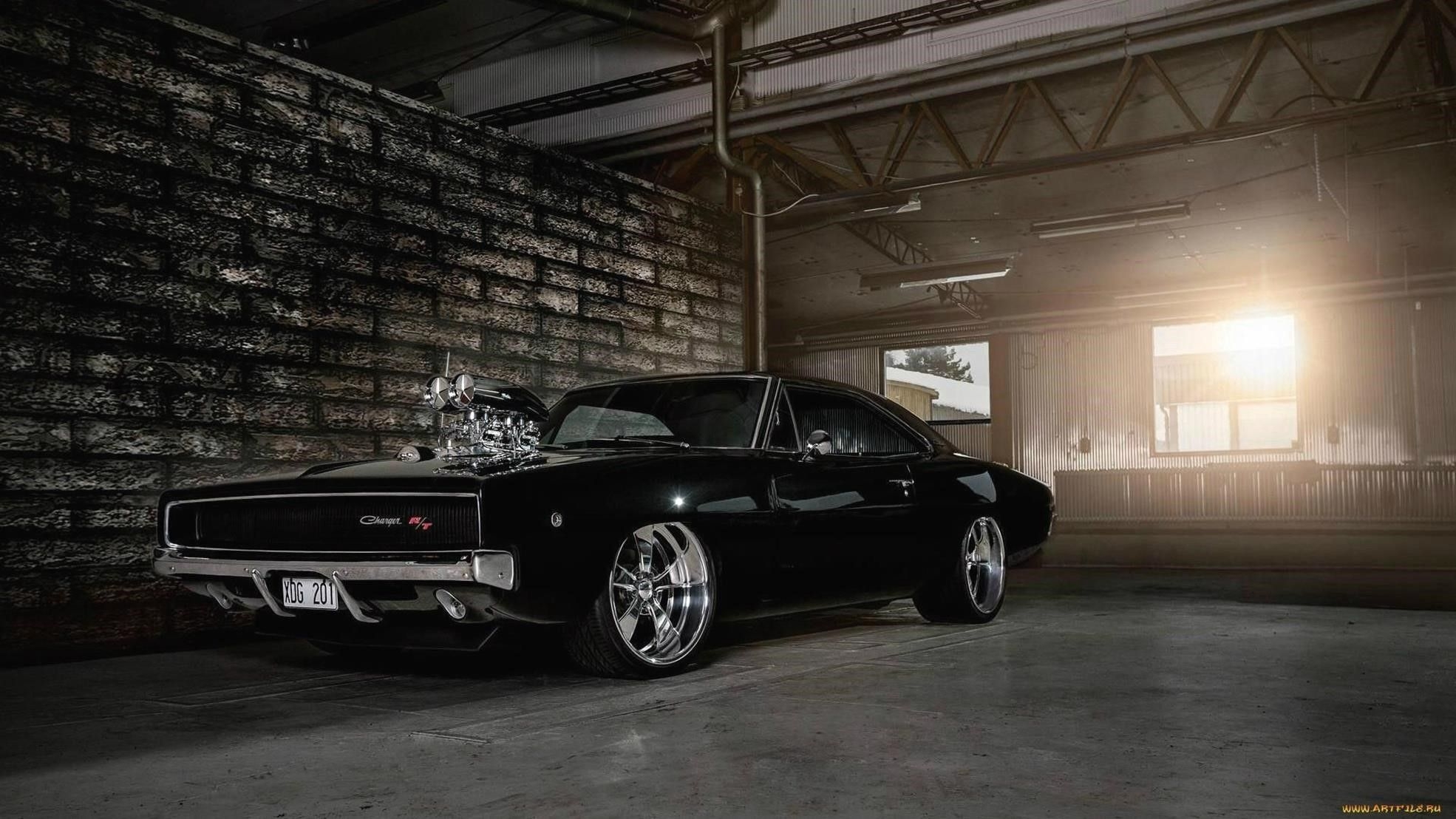 1970x1110 Classic Muscle Car Wallpaper HD, Desktop