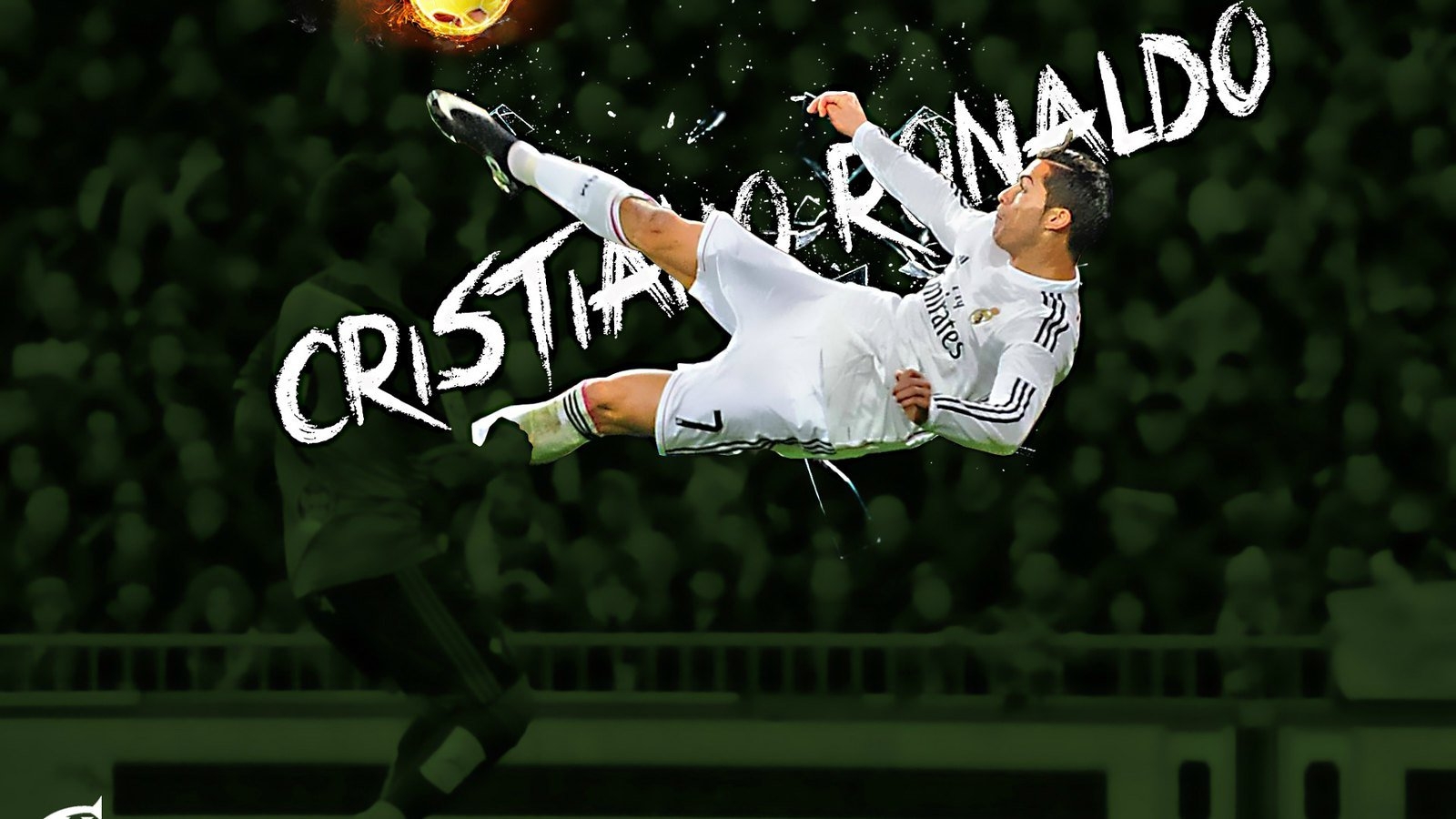 1600x900 Cristiano Ronaldo CR7 Flying Shot, Desktop