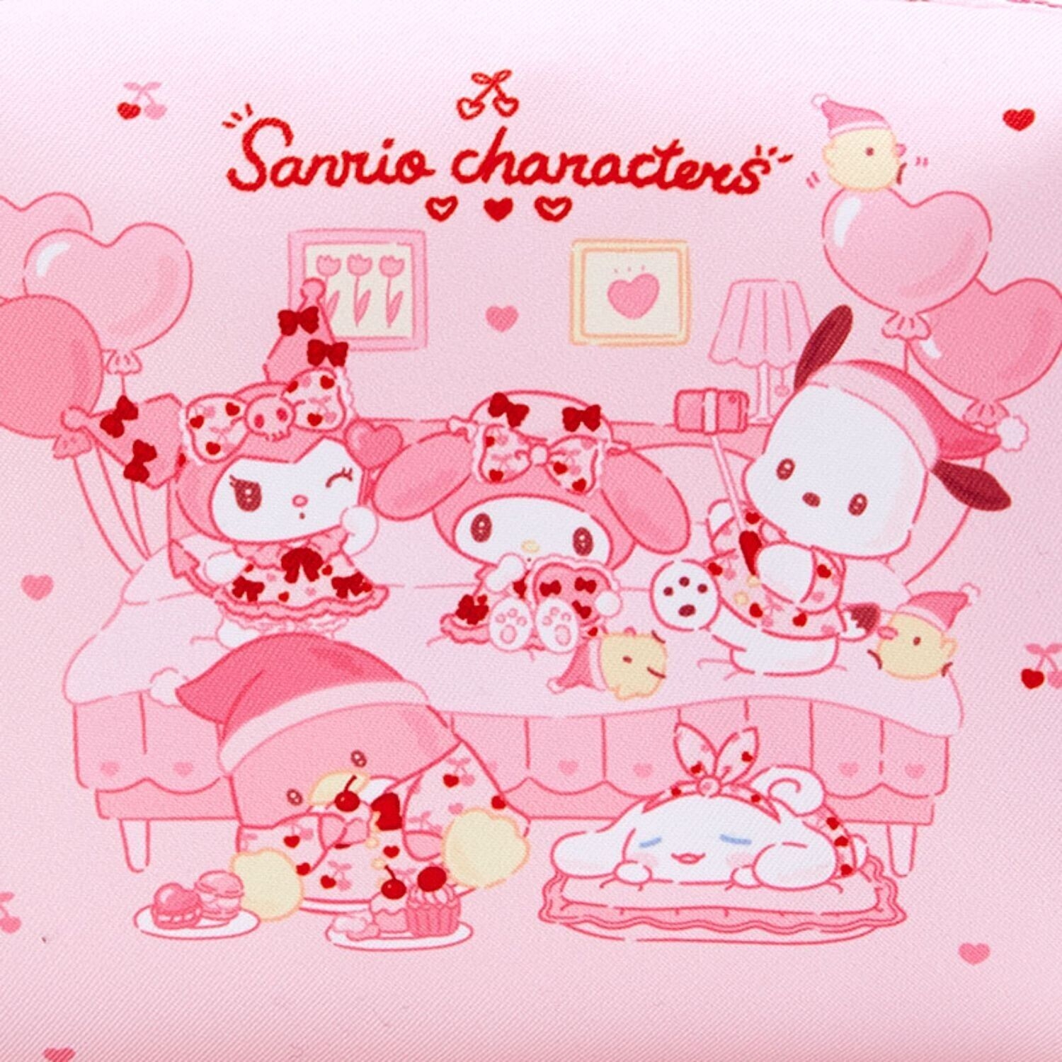 1500x1500 Sanrio Characters Pouch (Happy Hocance Design) My Melody Cinnamoroll Kuromi New, Phone