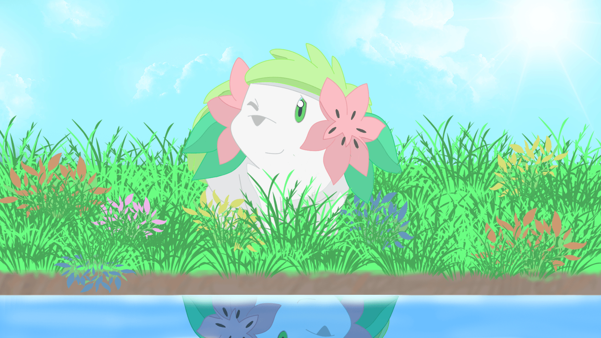 1920x1080 pokemon shaymin wallpaper, Pokemon Wallpaper, Desktop