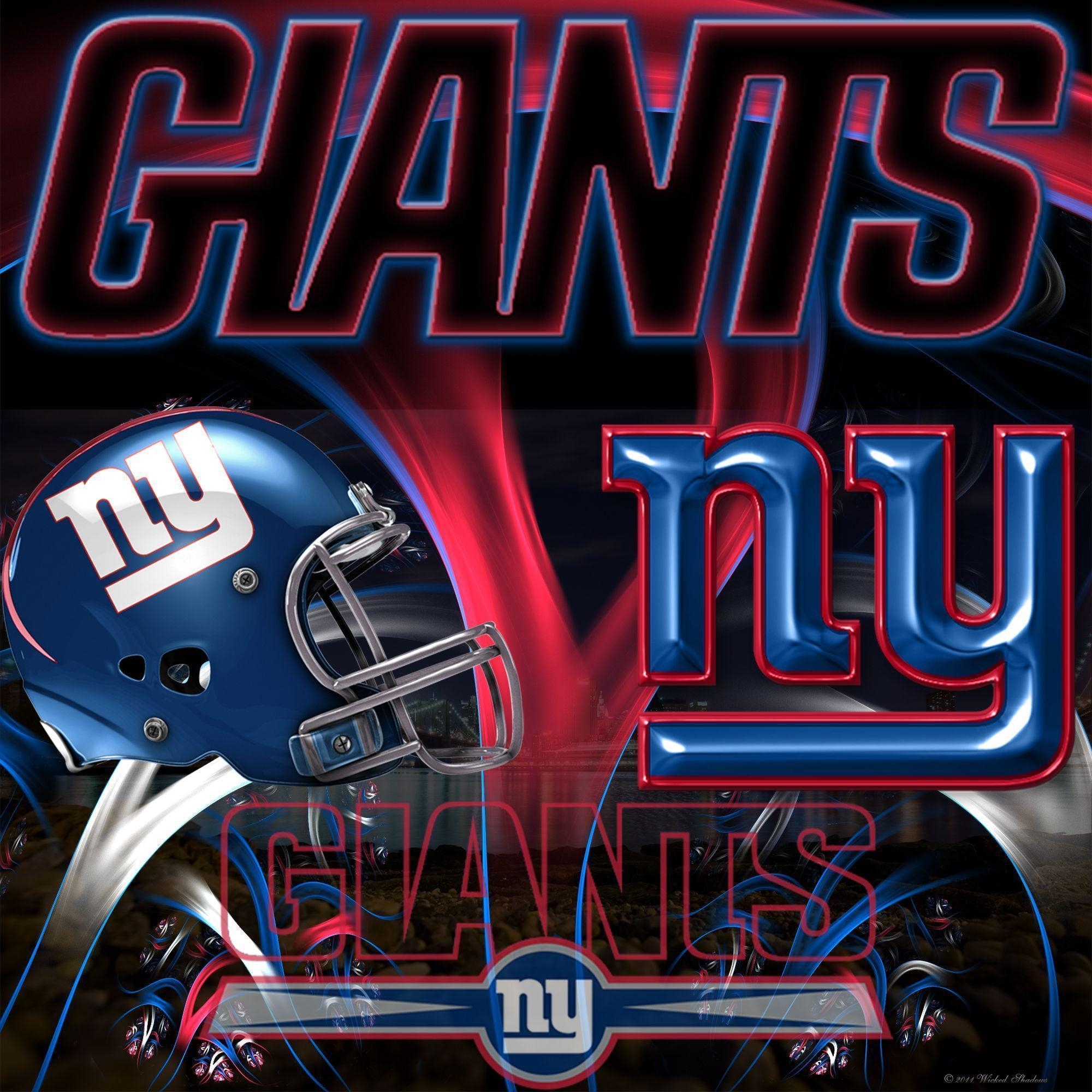 2000x2000 New York Giants 3D Wallpaper, Phone