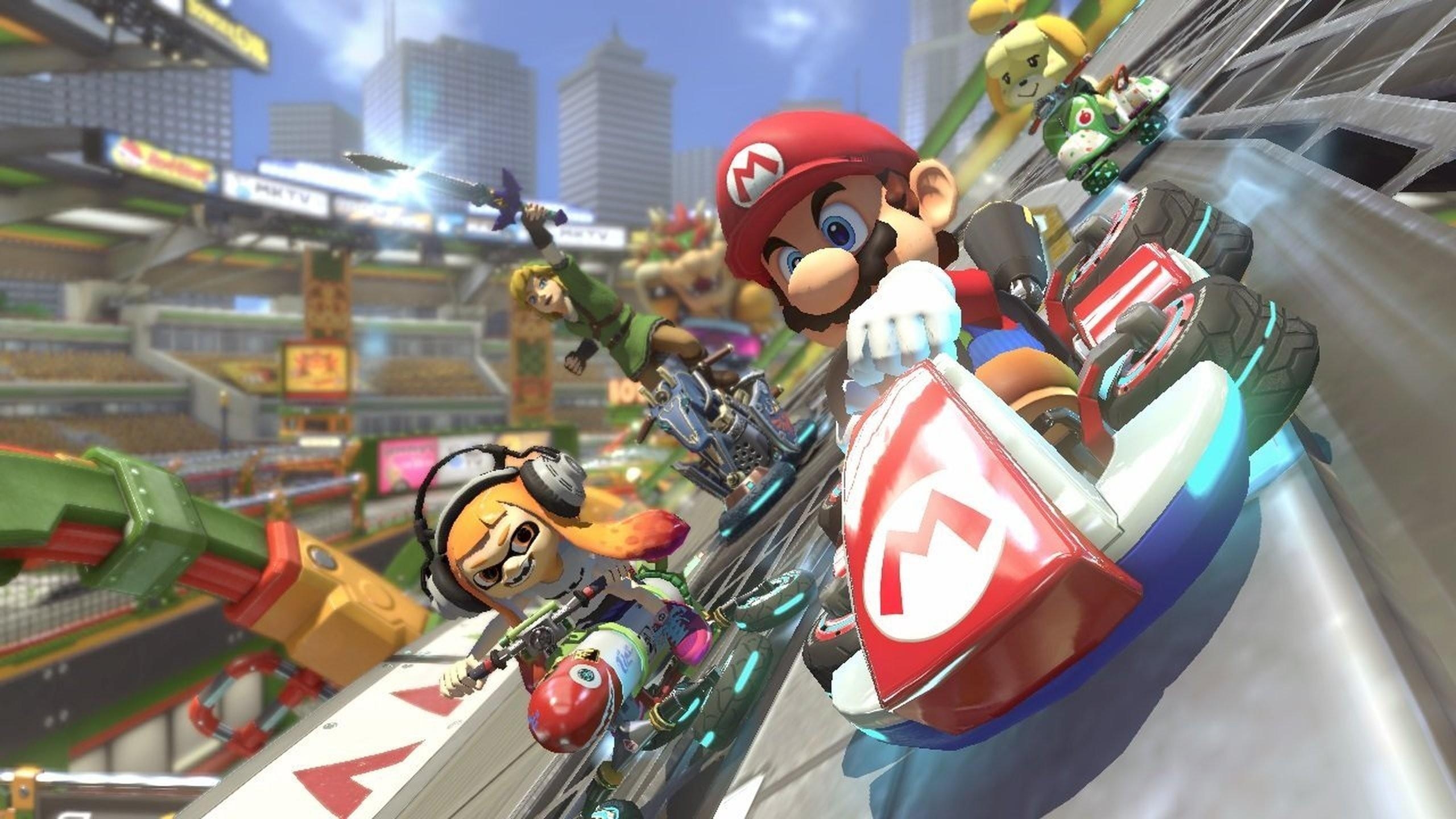 2560x1440 Review: 'Mario Kart 8 Deluxe' Fixes The Original's Biggest Flaw, Desktop