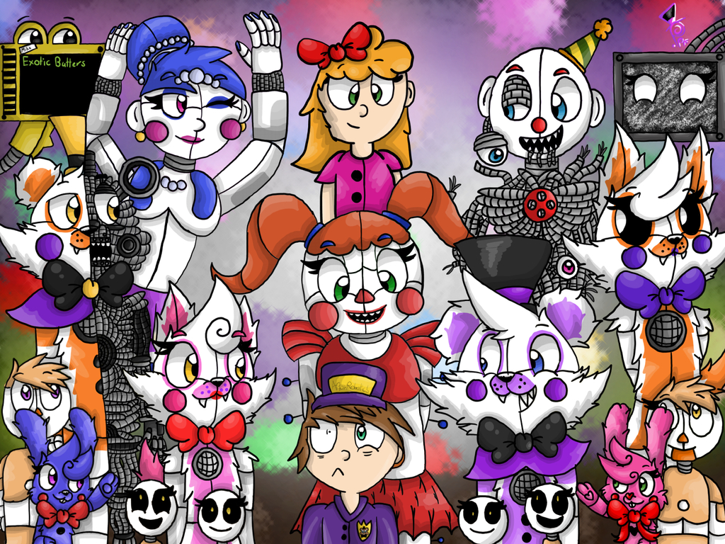 1030x770 F N A F image by Mangle. Fnaf wallpaper, Fnaf funny, Fnaf sister, Desktop