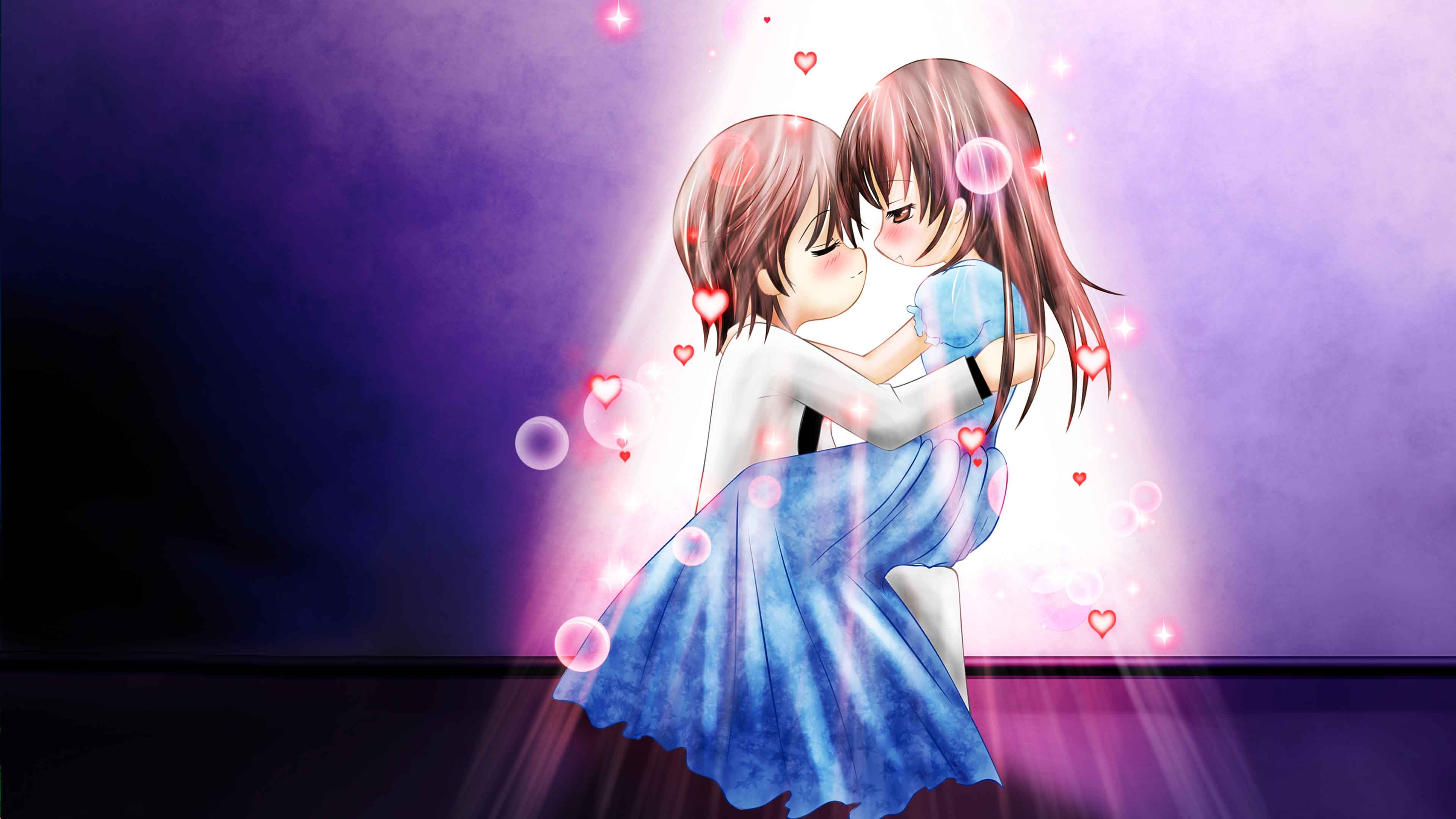 3840x2160 Cartoon Love Couple HD Wallpaper.wallpapertip.com, Desktop