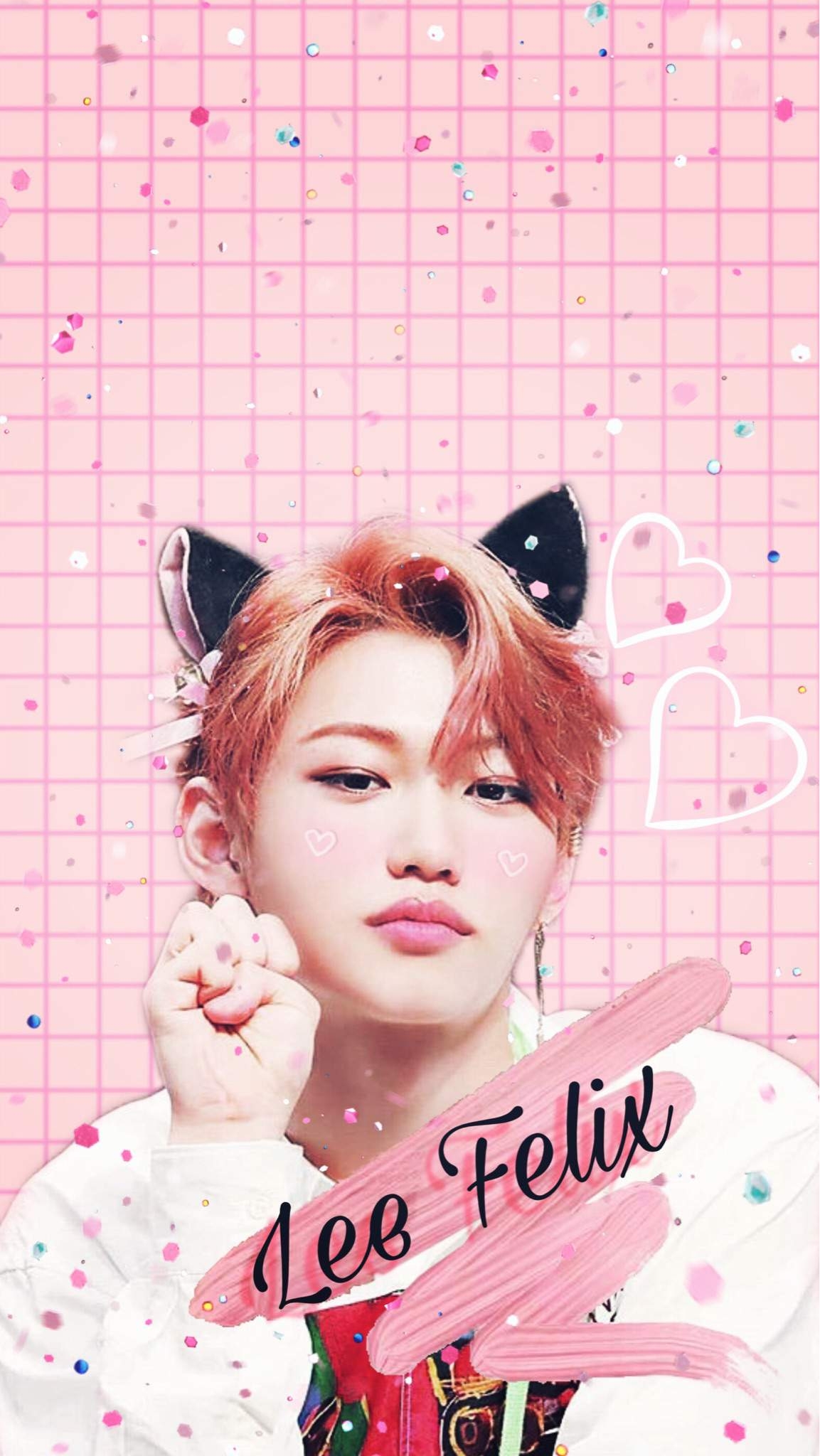 1160x2050 Felix Pastel Pink Wallpaper Edit. Stray Kids Amino, Phone