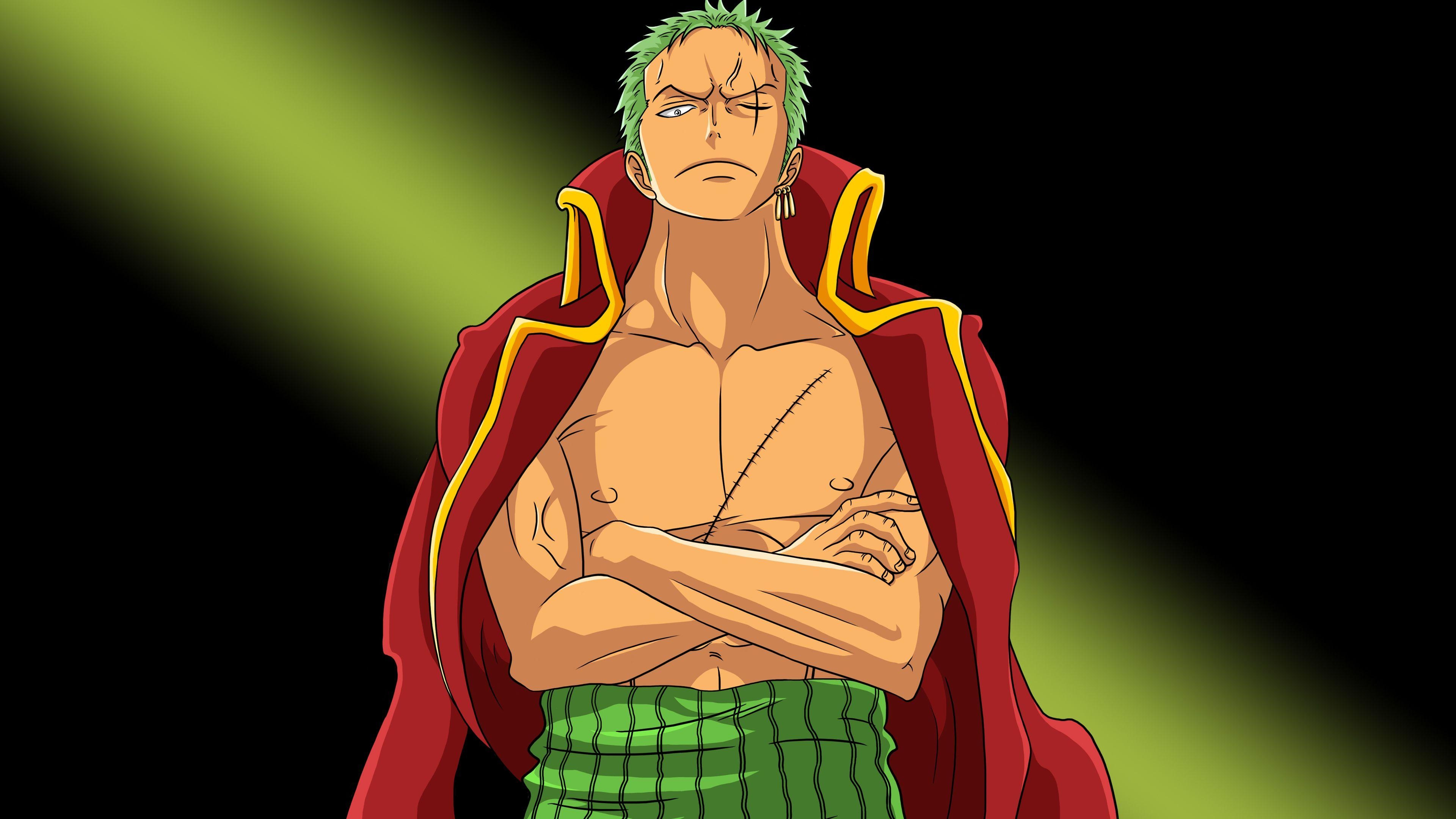 3840x2160 Roronoa Zoro 4k Ultra HD Wallpaper, Desktop