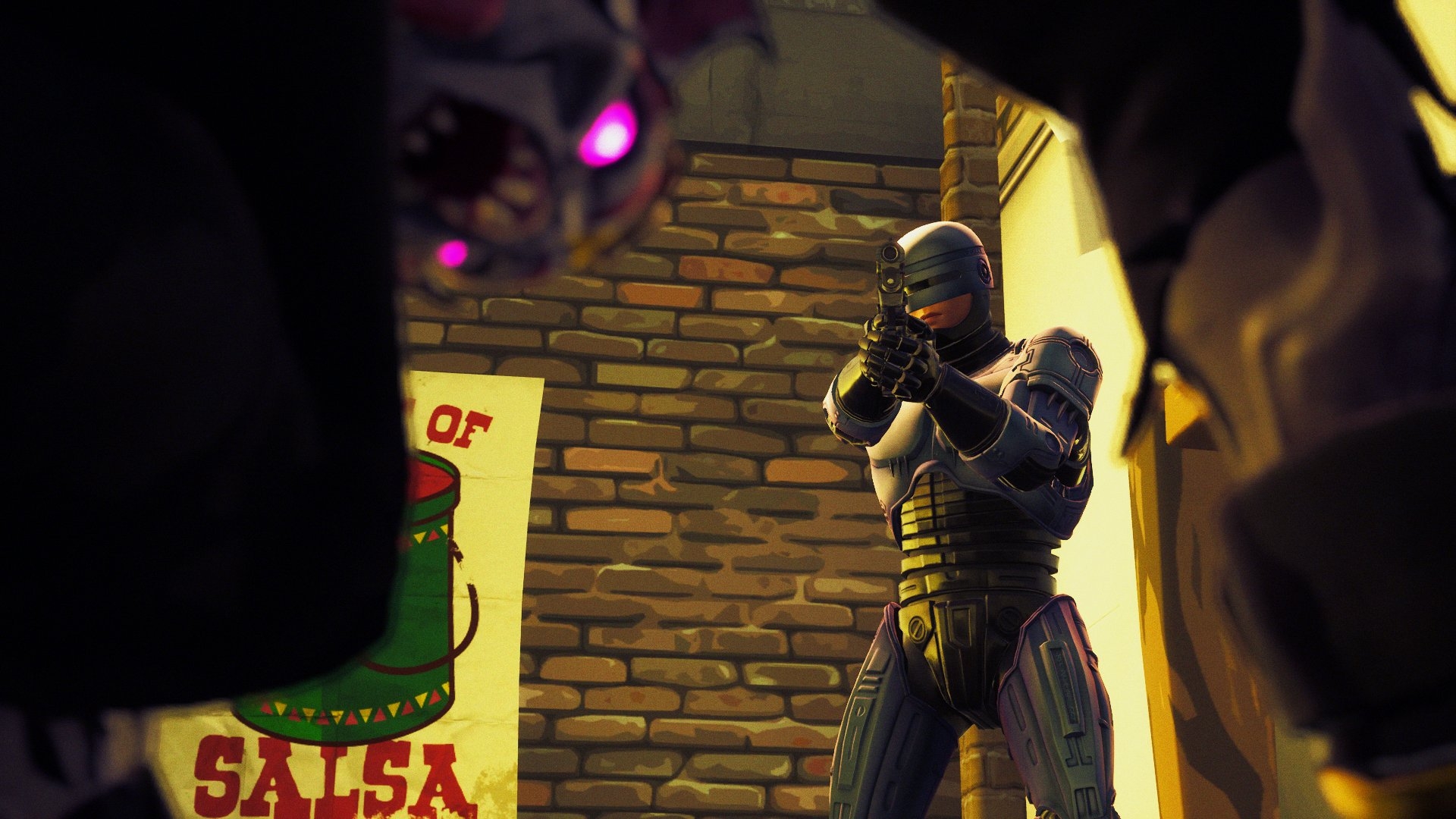 1920x1080 Robocop Fortnite wallpaper, Desktop