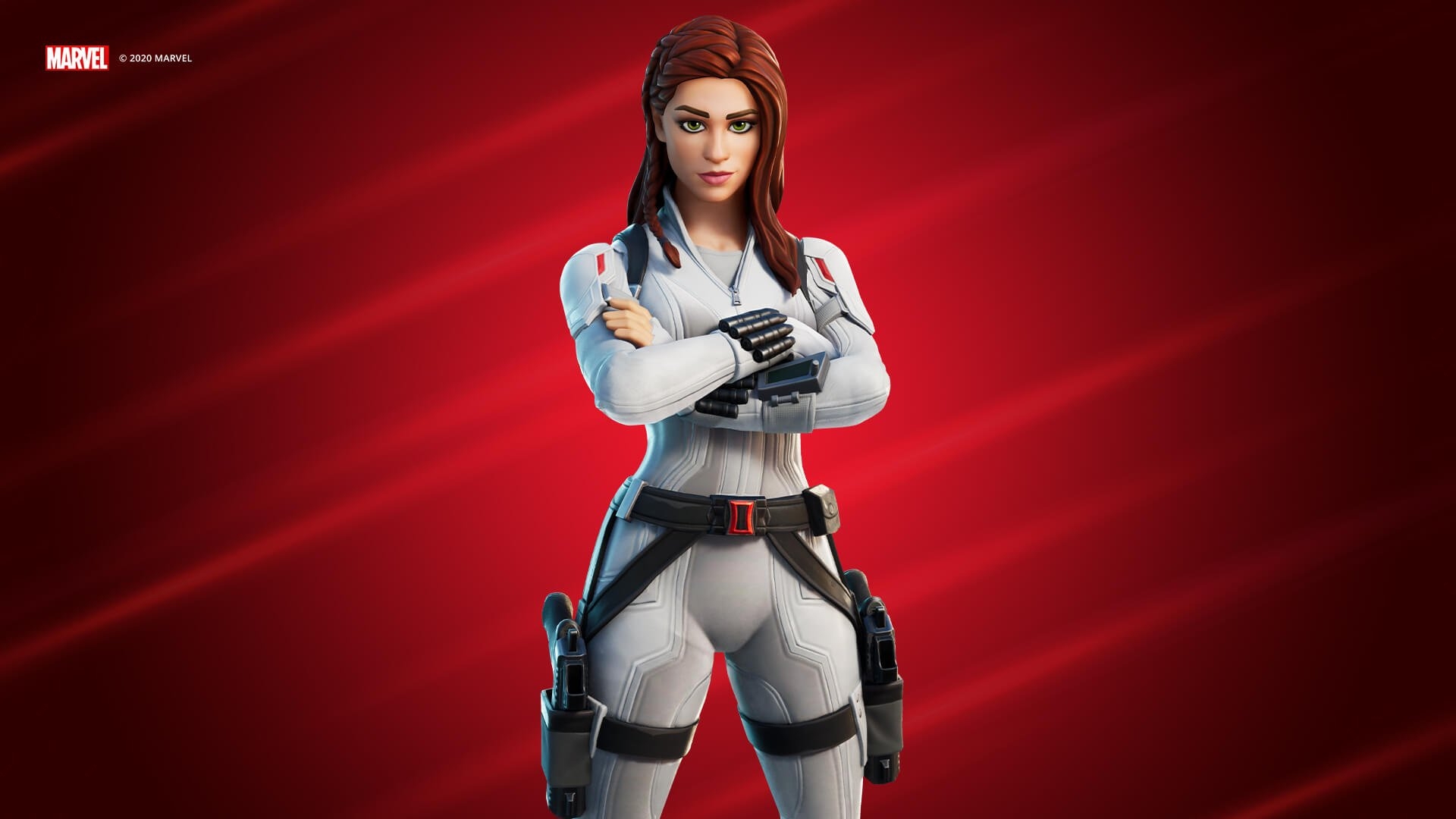 1920x1080 Black Widow Snow Suit Fortnite wallpaper, Desktop