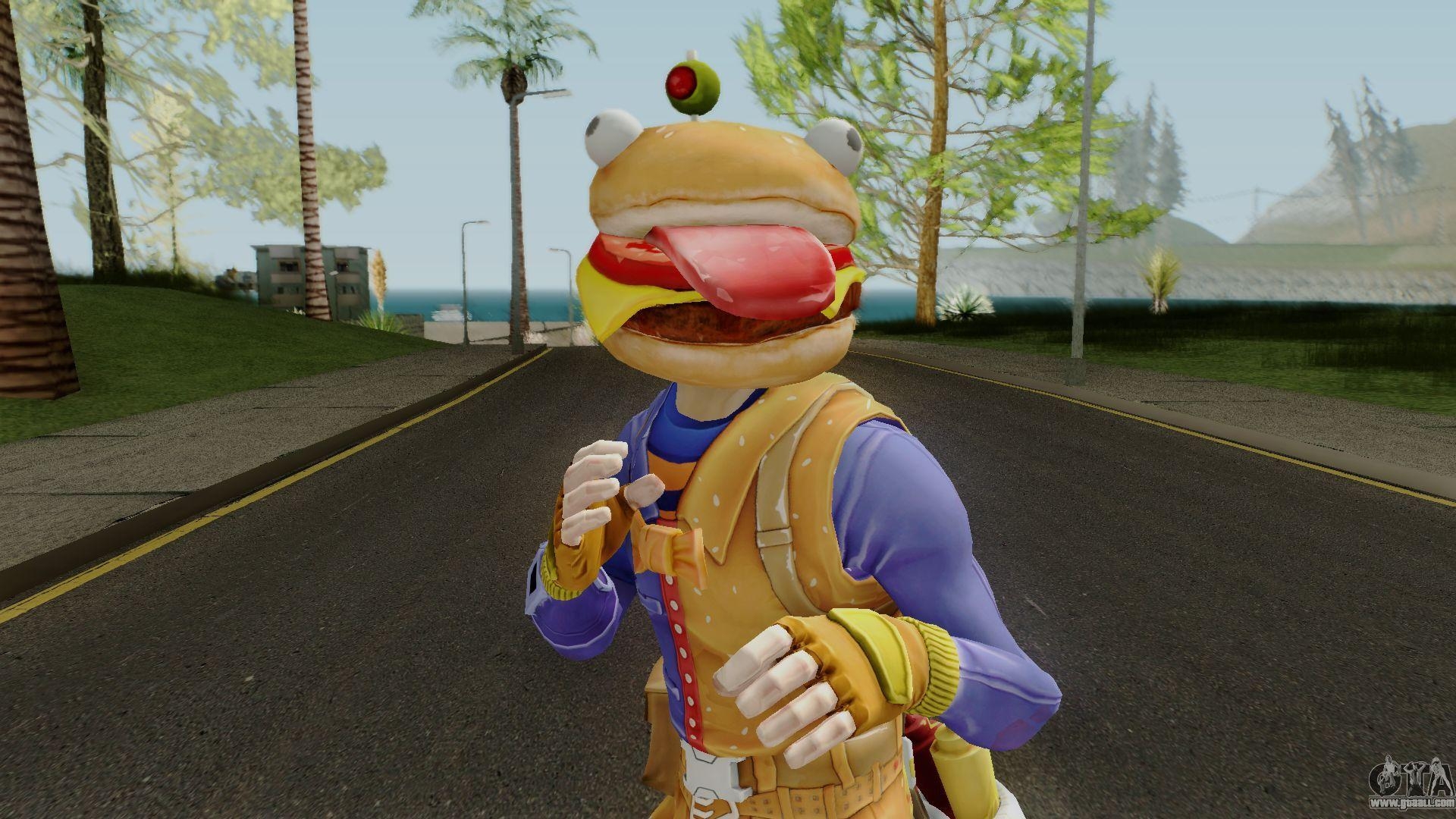 1920x1080 Fortnite Beef Boss Durrburger Hero for GTA San Andreas, Desktop