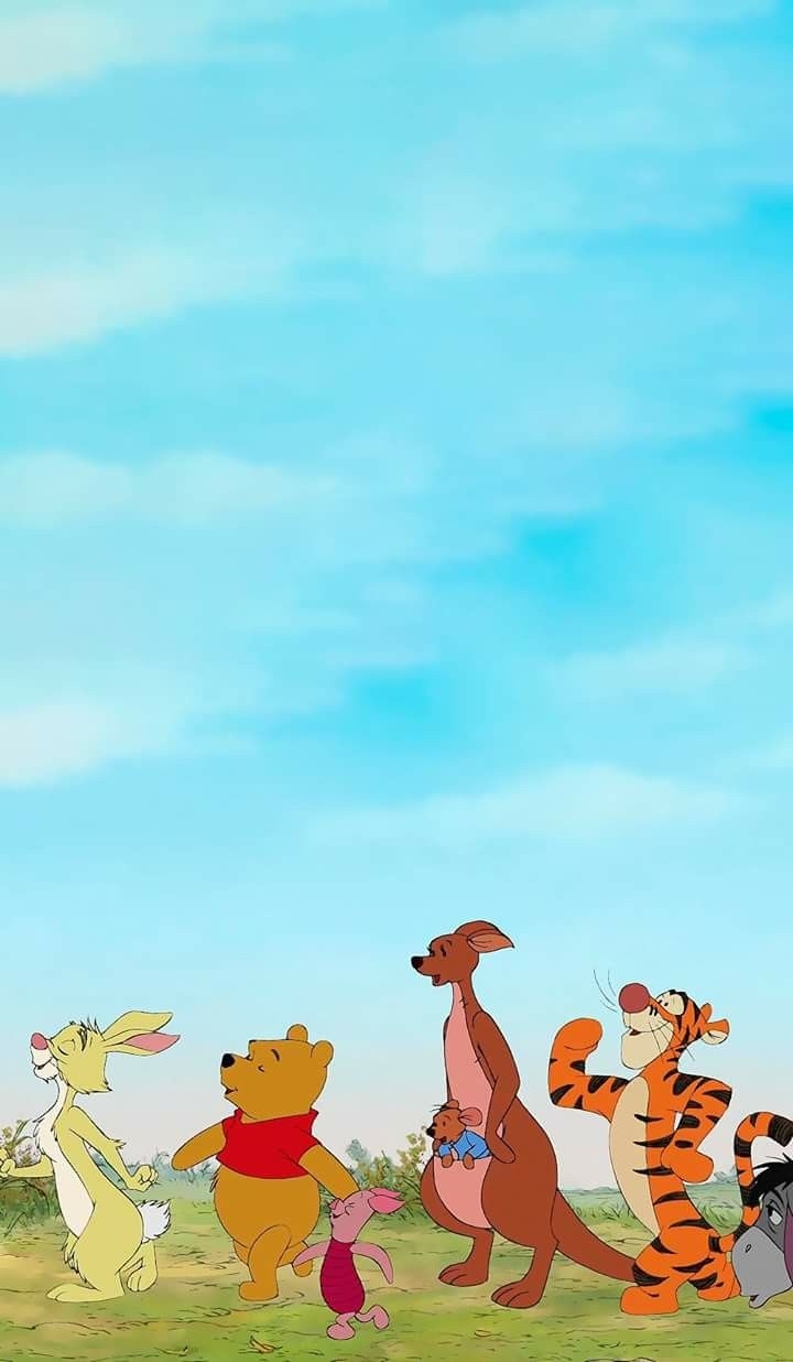 720x1240 The Pooh and Friends. Disney art, Wallpaper iphone disney, Disney phone wallpaper, Phone