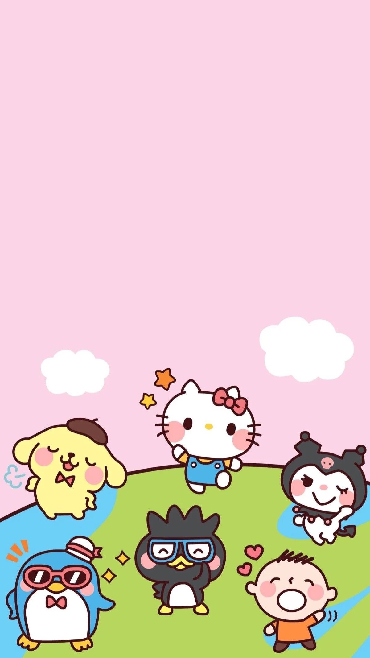 1200x2140 Hello Kitty Aesthetic Background Free download, Phone