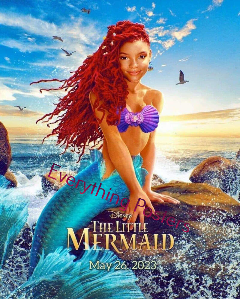 800x1000 Little Mermaid 2023 Movie Poster, Phone