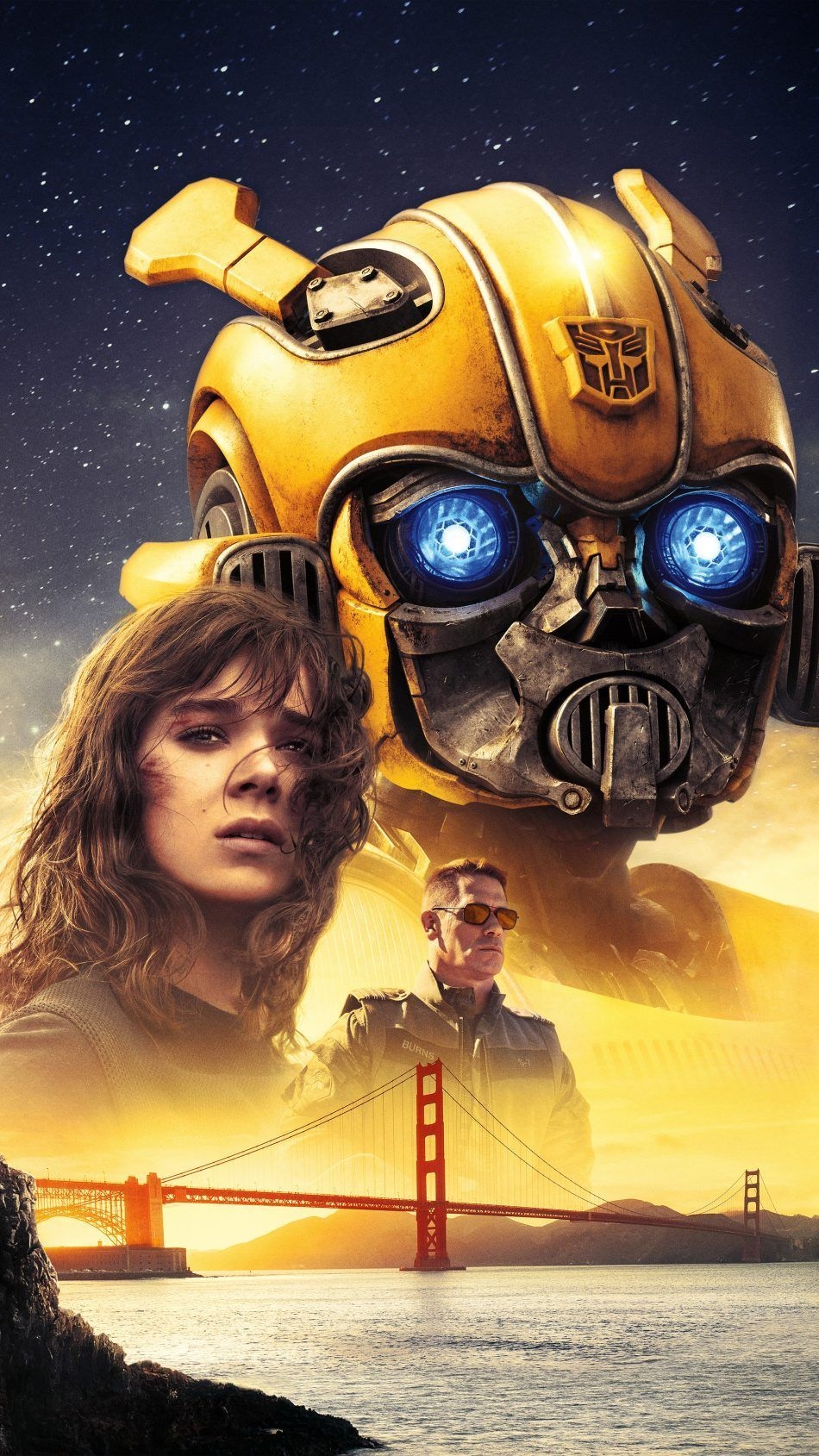 950x1690 Hailee Steinfeld & John Cena In Bumblebee 4K Ultra HD Mobile Wallpaper. Movie wallpaper, Transformers art, Transformers movie, Phone