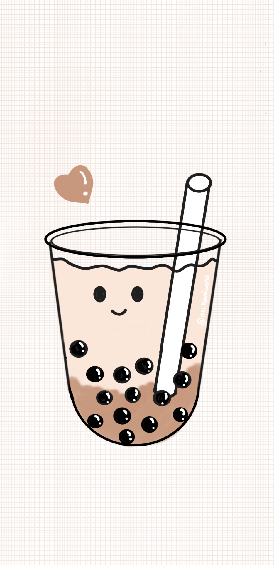 940x1920 Bubble Tea Wallpaper, Phone