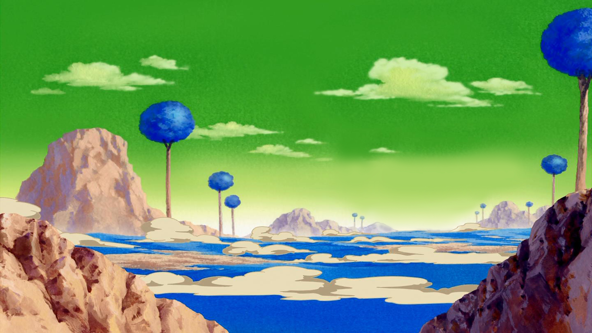 1920x1080 Planet Namek Wallpaper Background Image. View, download, comment, and rate. Dragon ball artwork, Dragon ball art, Dragon ball, Desktop