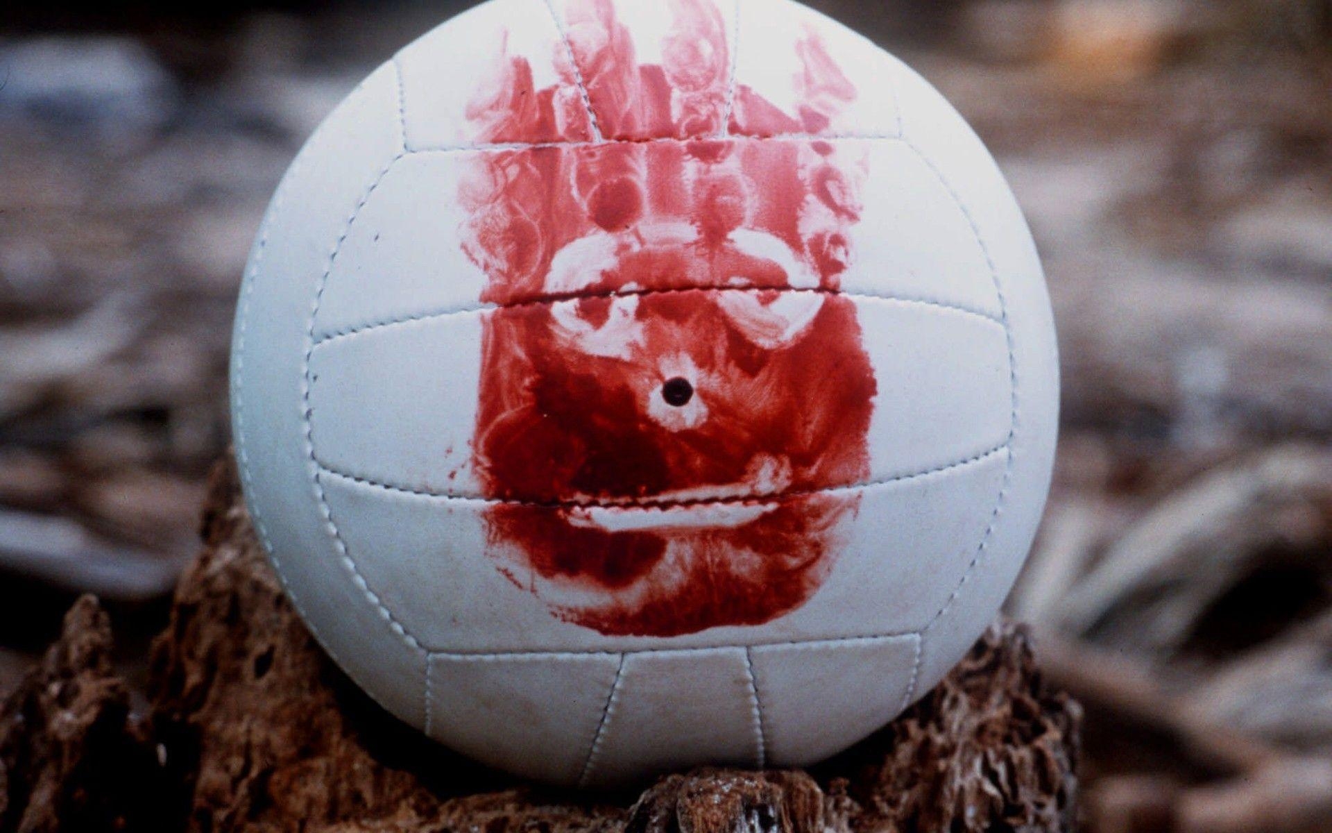 1920x1200 movies, blood, volleyball, Wilson, Cast Away wallpaper, Desktop