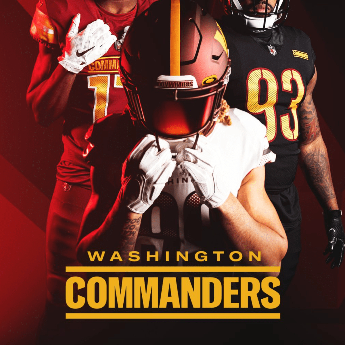 1200x1200 Washington Commanders: NFL Franchise Unveils New Name, Uniforms.com. Expert Predictions, Picks, and Previews, Phone