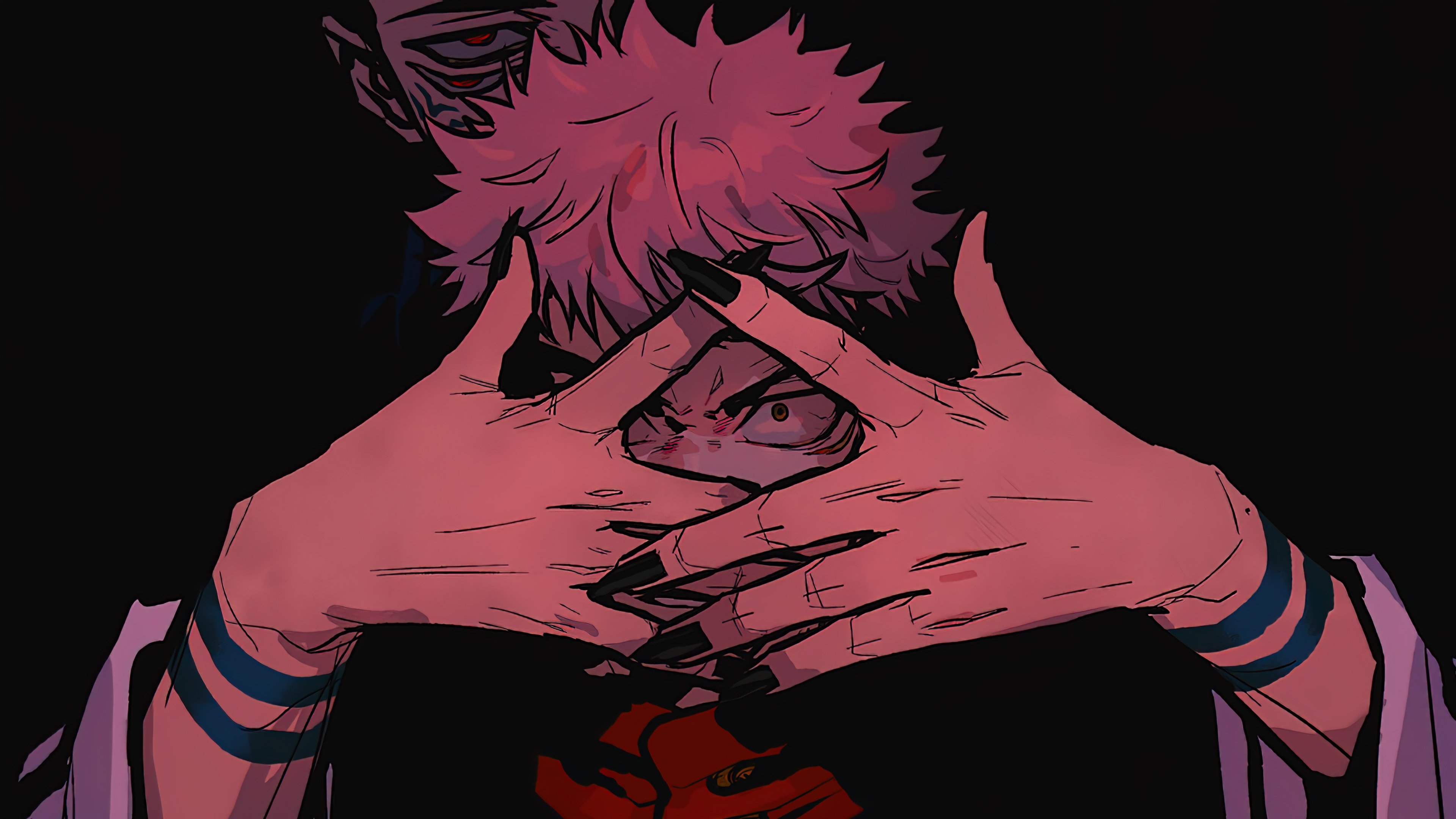 3840x2160 Sakuna Yuji Itadori Jujutsu Kaisen Anime Wallpaper 4k HD, Desktop