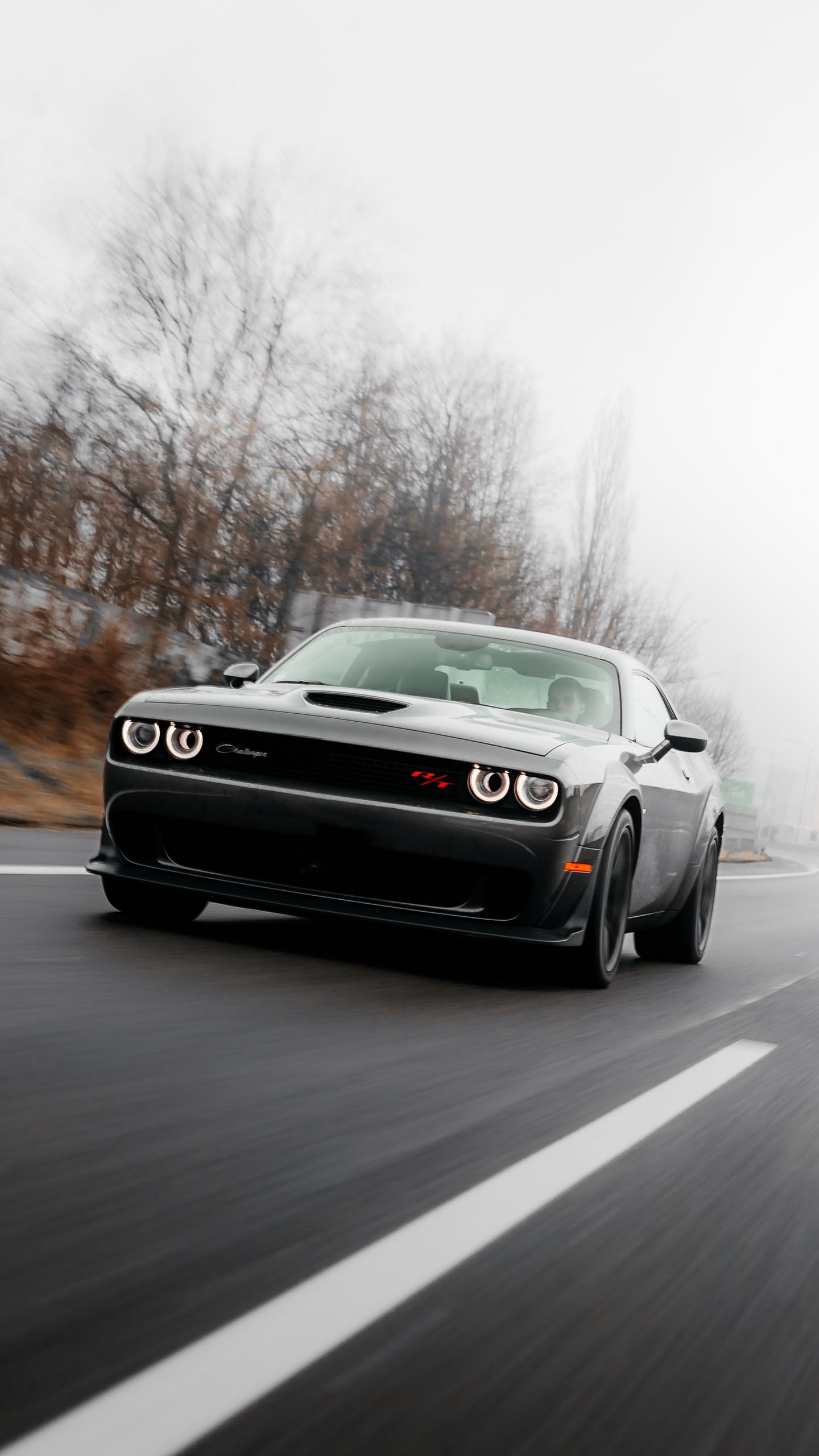 1440x2560 Download wallpaper  dodge challenger, dodge, car, road, speed qhd samsung galaxy s s edge, note, lg g4 HD background, Phone