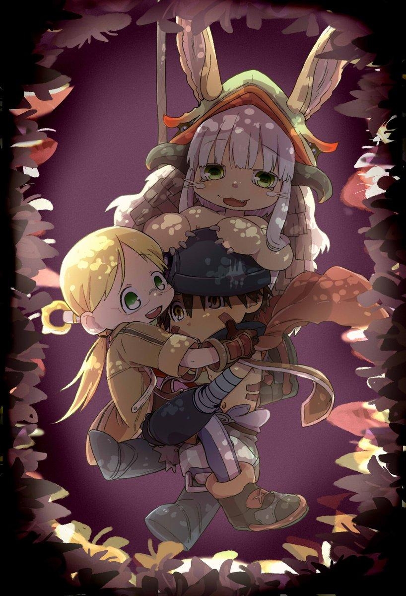 820x1200 Made in Abyss - #reg #nanachi #riko, Phone