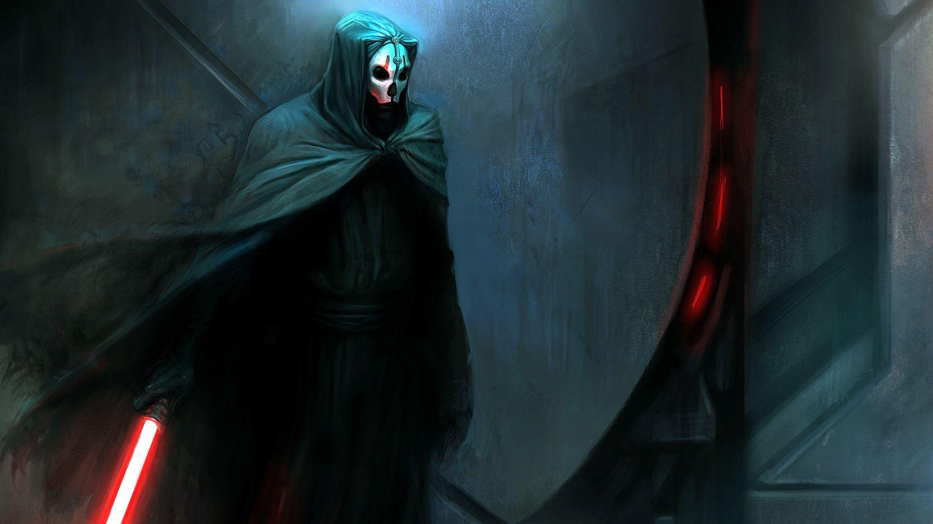 1920x1080 Star Wars, lightsabers, Sith, artwork, Knights of the Old Republic, Desktop