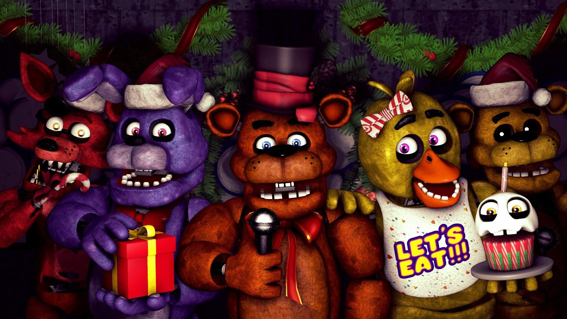 1920x1080 Merry Fnaf Christmas. Five Nights At Freddy's Amino, Desktop