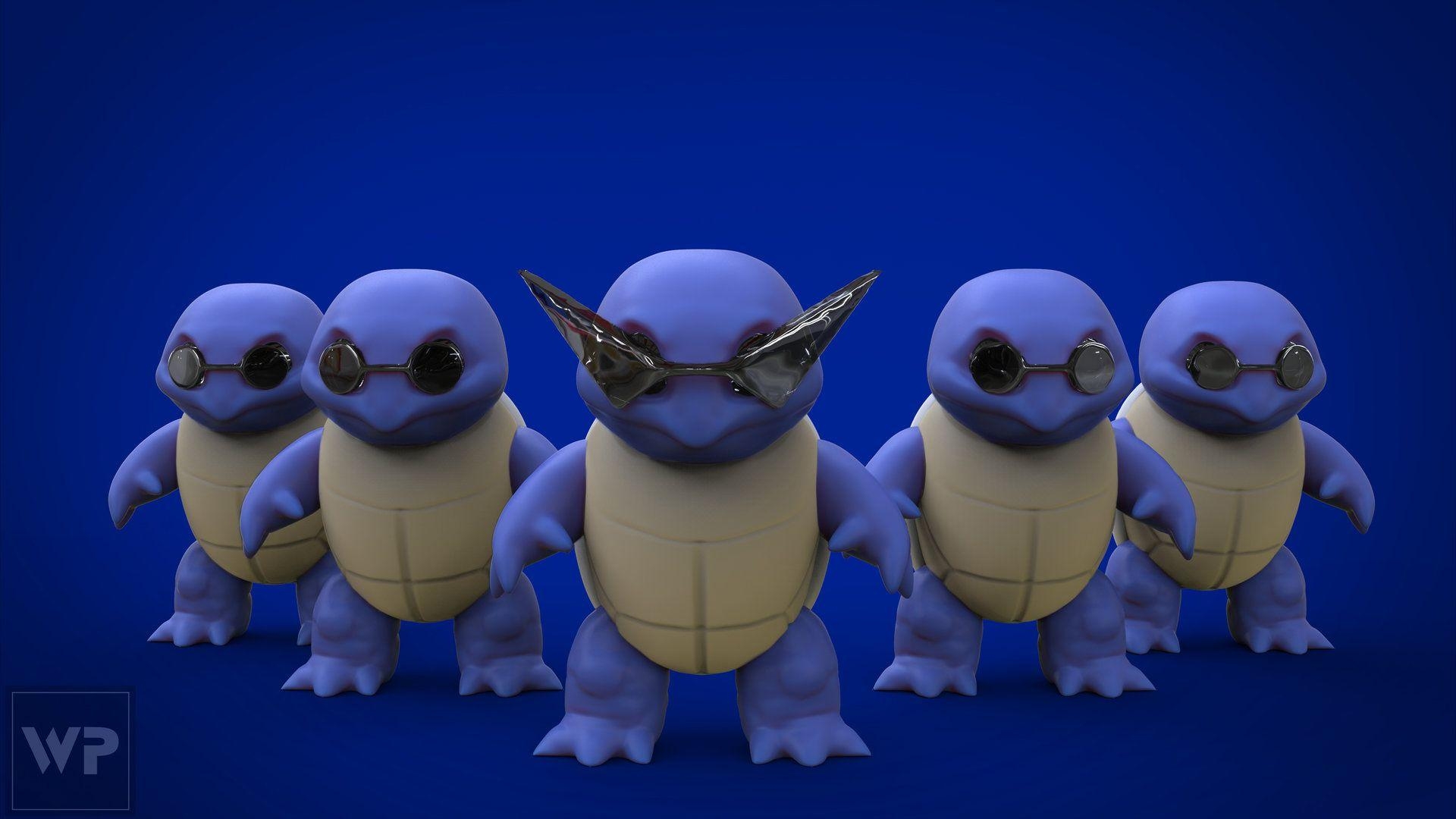 1920x1080 Squirtle Squad, Wilbert Pierce, Desktop