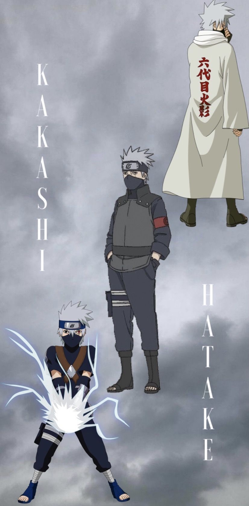 830x1680 Naruto Wallpaper Kakashi, Phone