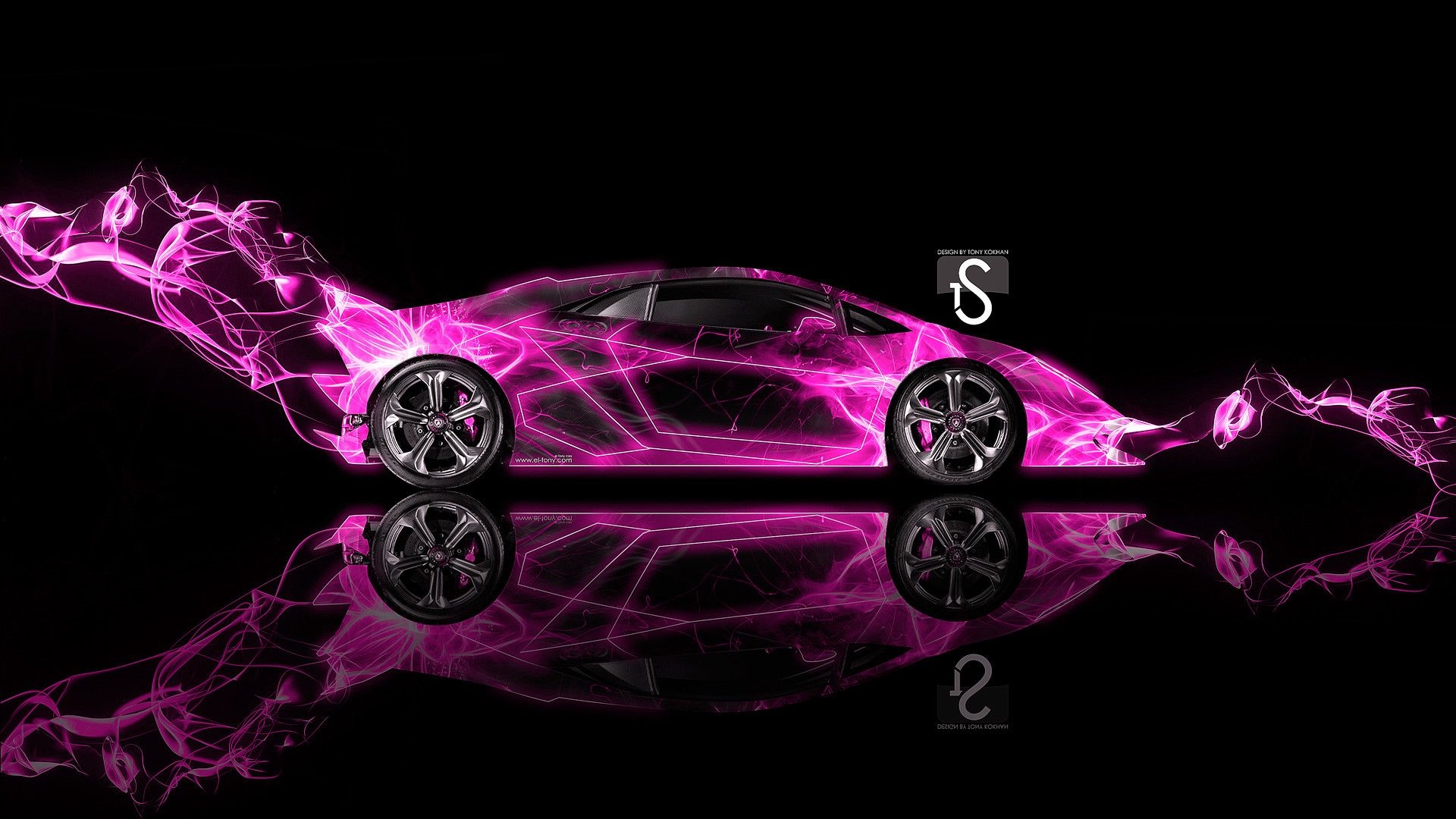 1920x1080 Pink Lamborghini Wallpaper, Desktop