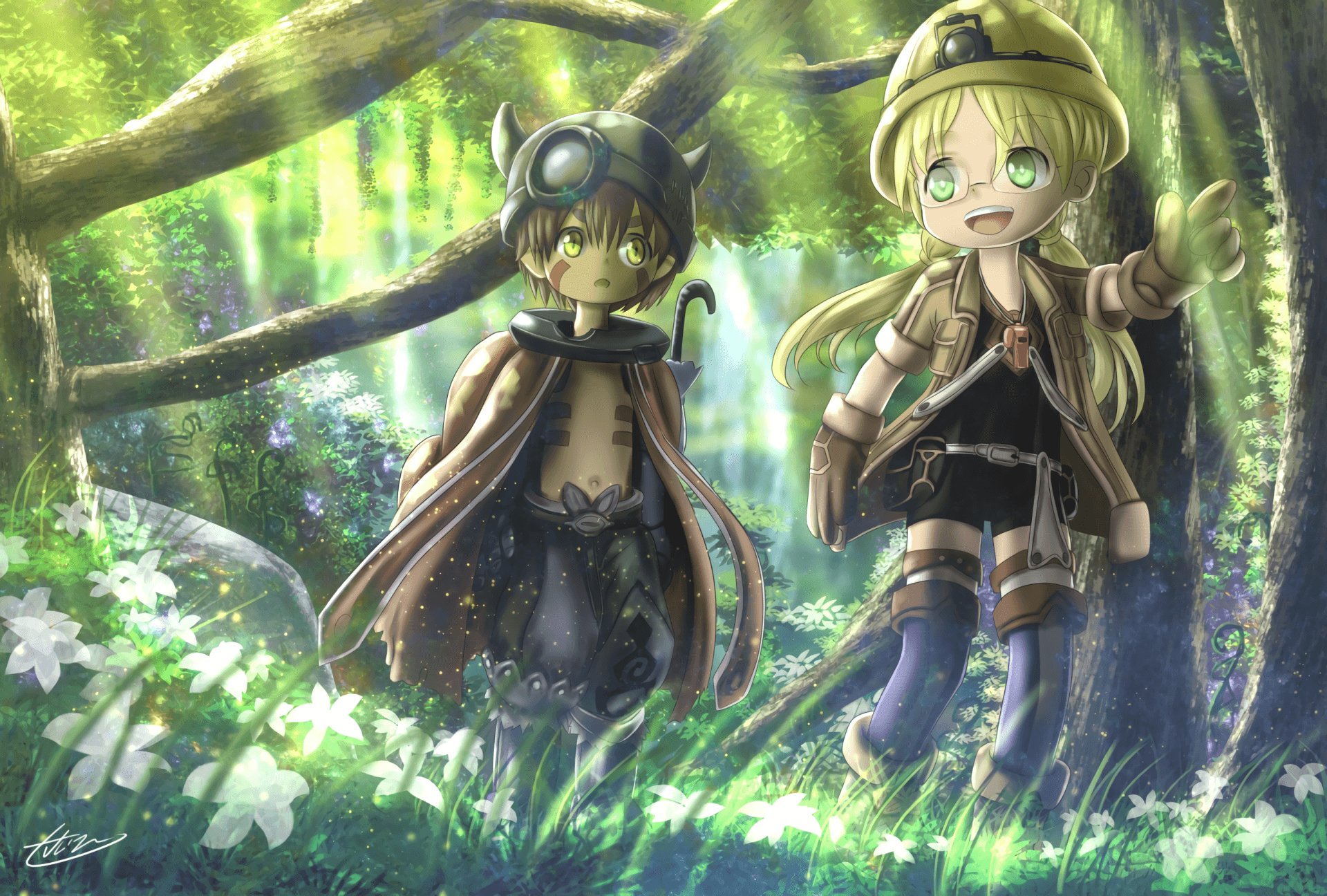 1920x1300 Anime Made In Abyss Regu (Made in Abyss) Riko (Made in Abyss) Fondo, Desktop