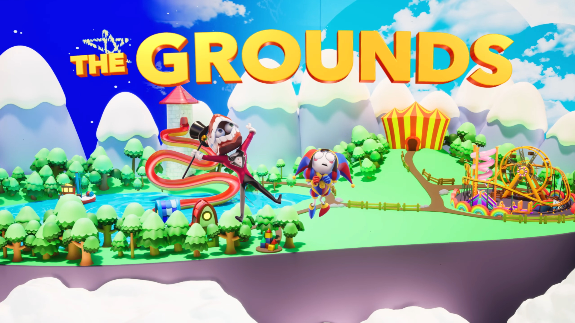 1920x1080 The Grounds. The Amazing Digital Circus, Desktop