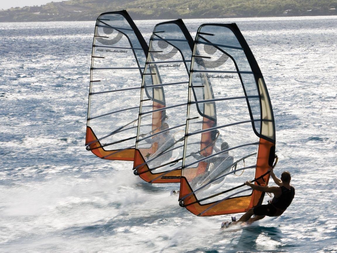 1160x870 desktop wallpaper windsurfing, Desktop