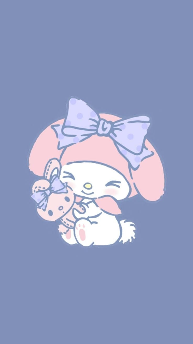 740x1310 Kuromi And Melody Wallpaper Explore more Cute, Japanese, Kuromi And Melody, Onegai My Melody, Rabb. Sanrio wallpaper, My melody wallpaper, Hello kitty background, Phone