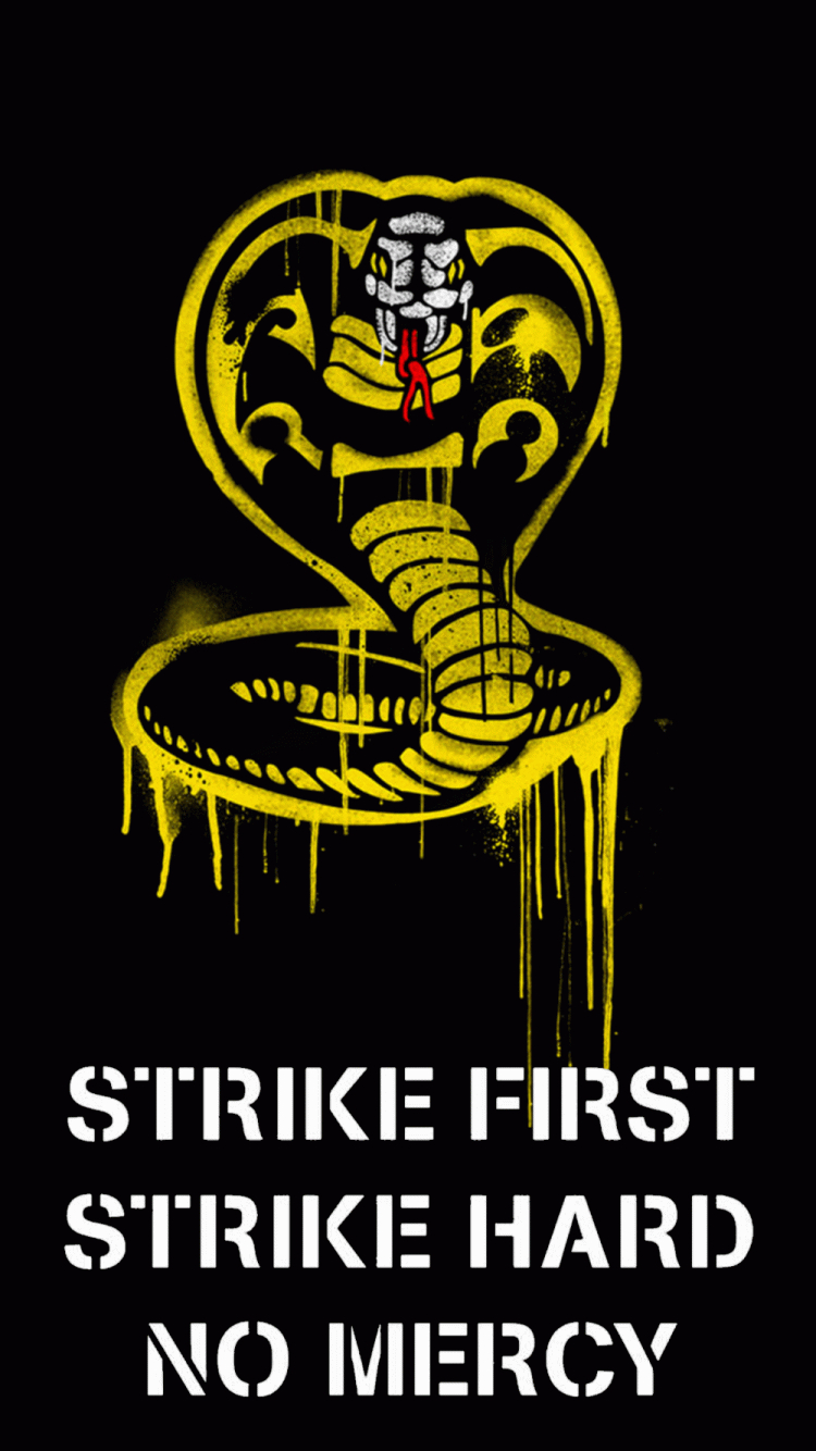 750x1340 Free download Cobra Kai Wallpaper EnJpg [1000x2166] for your Desktop, Mobile & Tablet. Explore Cobra Kai Wallpaper. Cobra Wallpaper, Kai Greene Wallpaper, Cobra Car Wallpaper, Phone